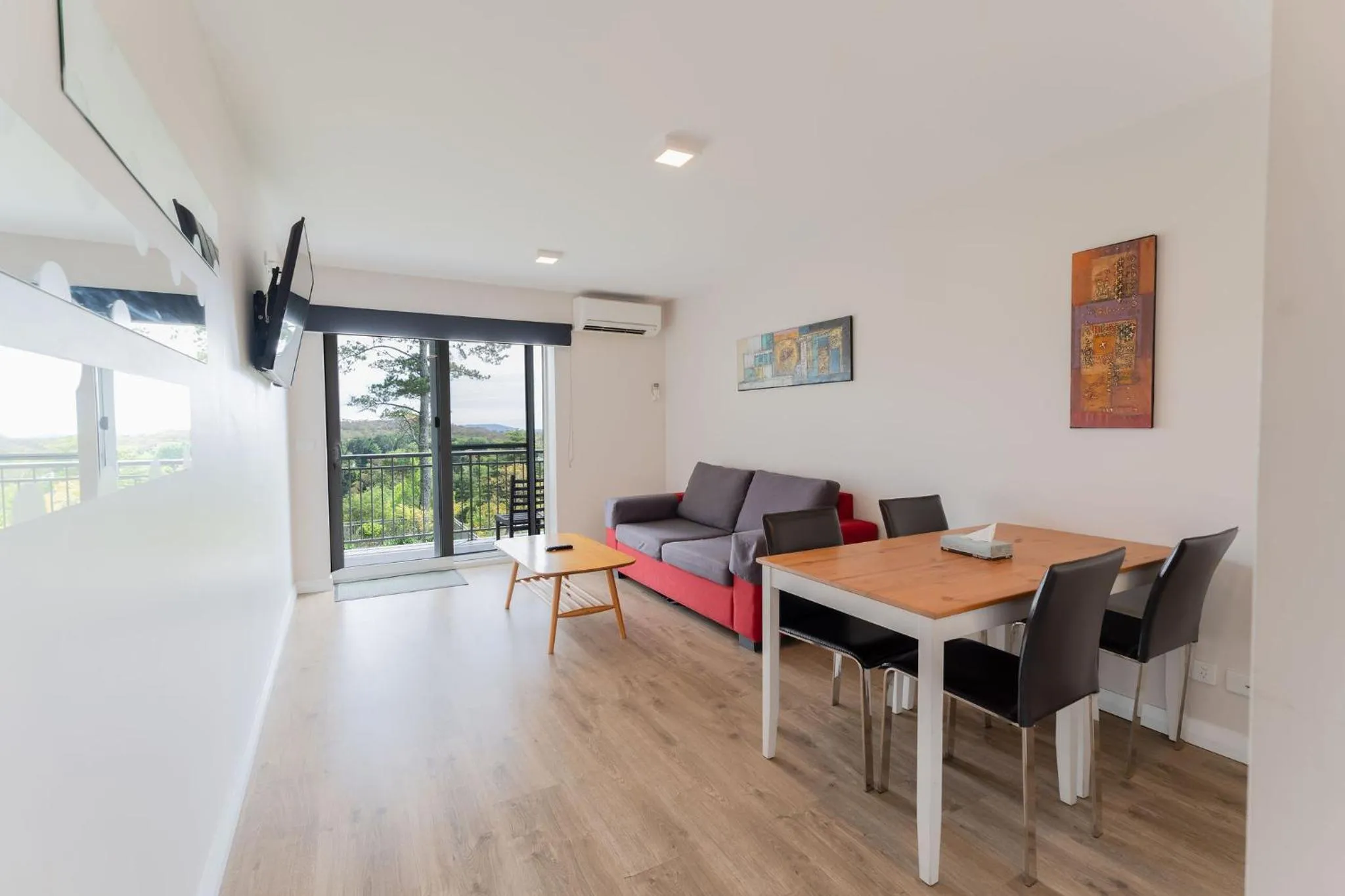 Living room in Leura Gardens Resort