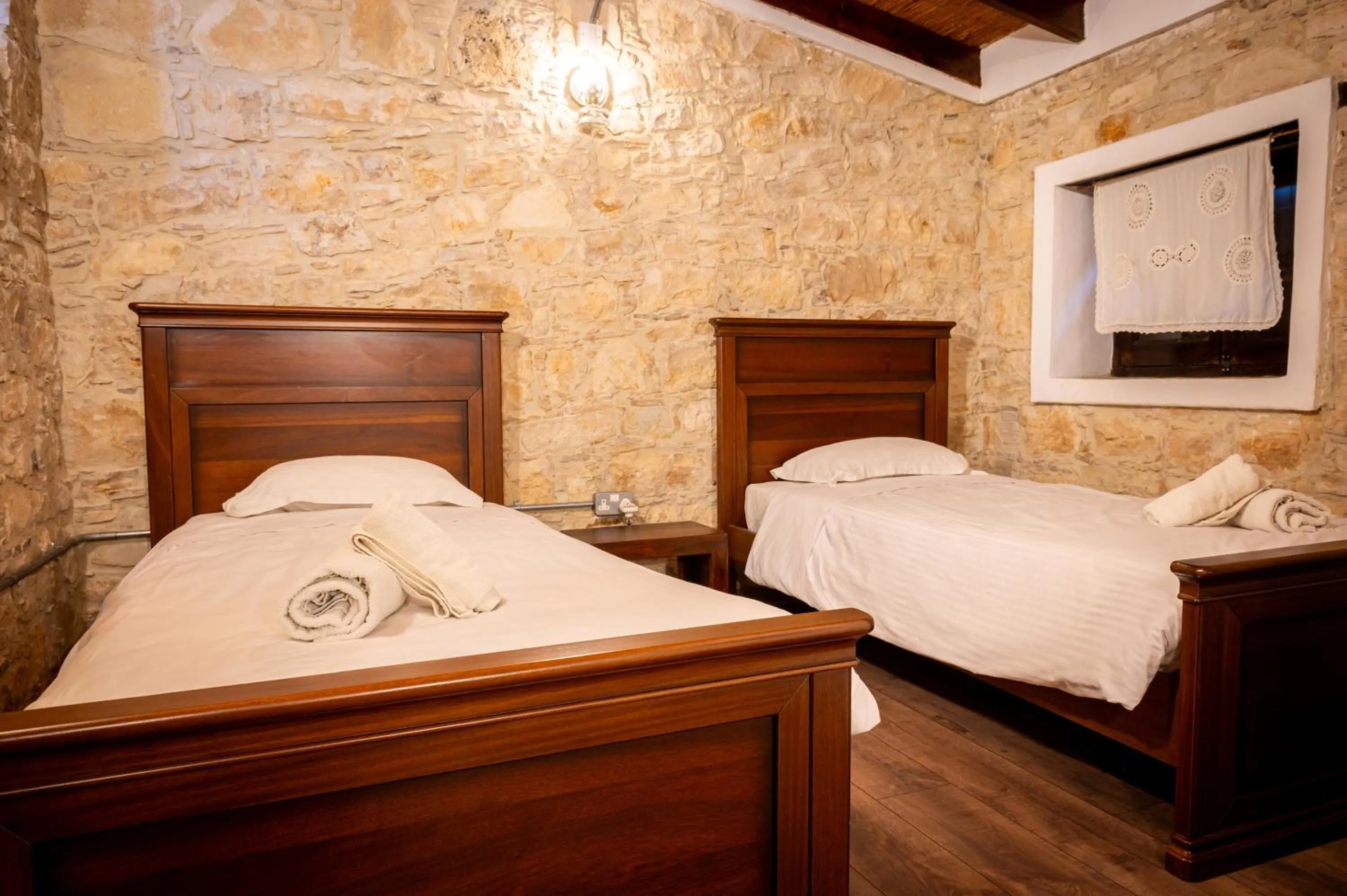 Bedroom, Bed in Oinoessa Traditional Boutique Guest Houses