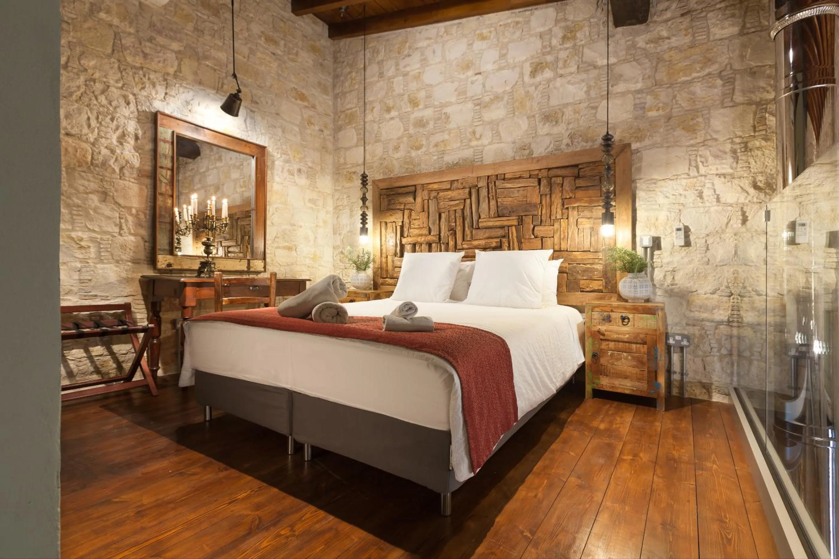 Bedroom, Bed in Oinoessa Traditional Boutique Guest Houses