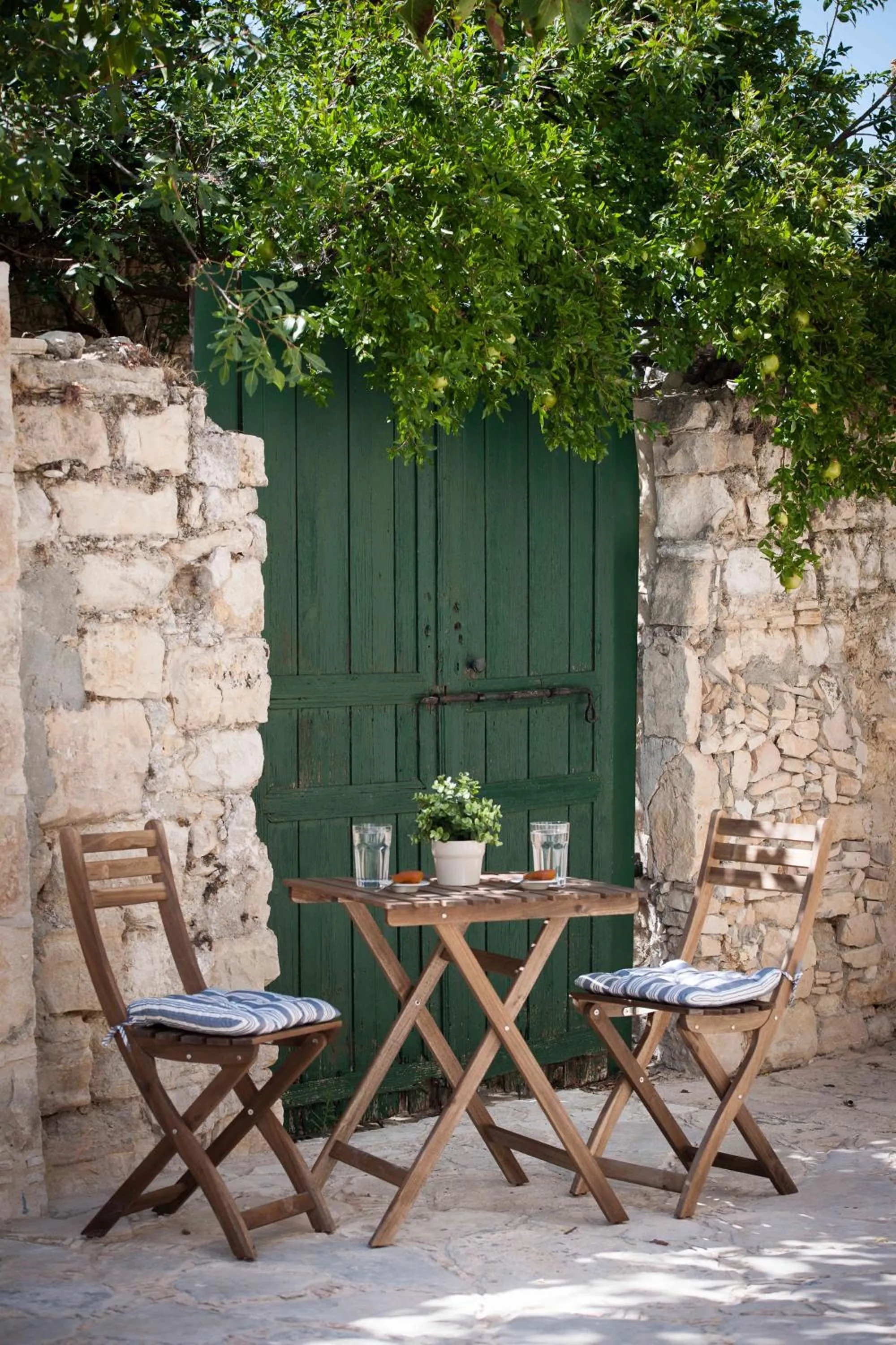 Seating area in Oinoessa Traditional Boutique Guest Houses