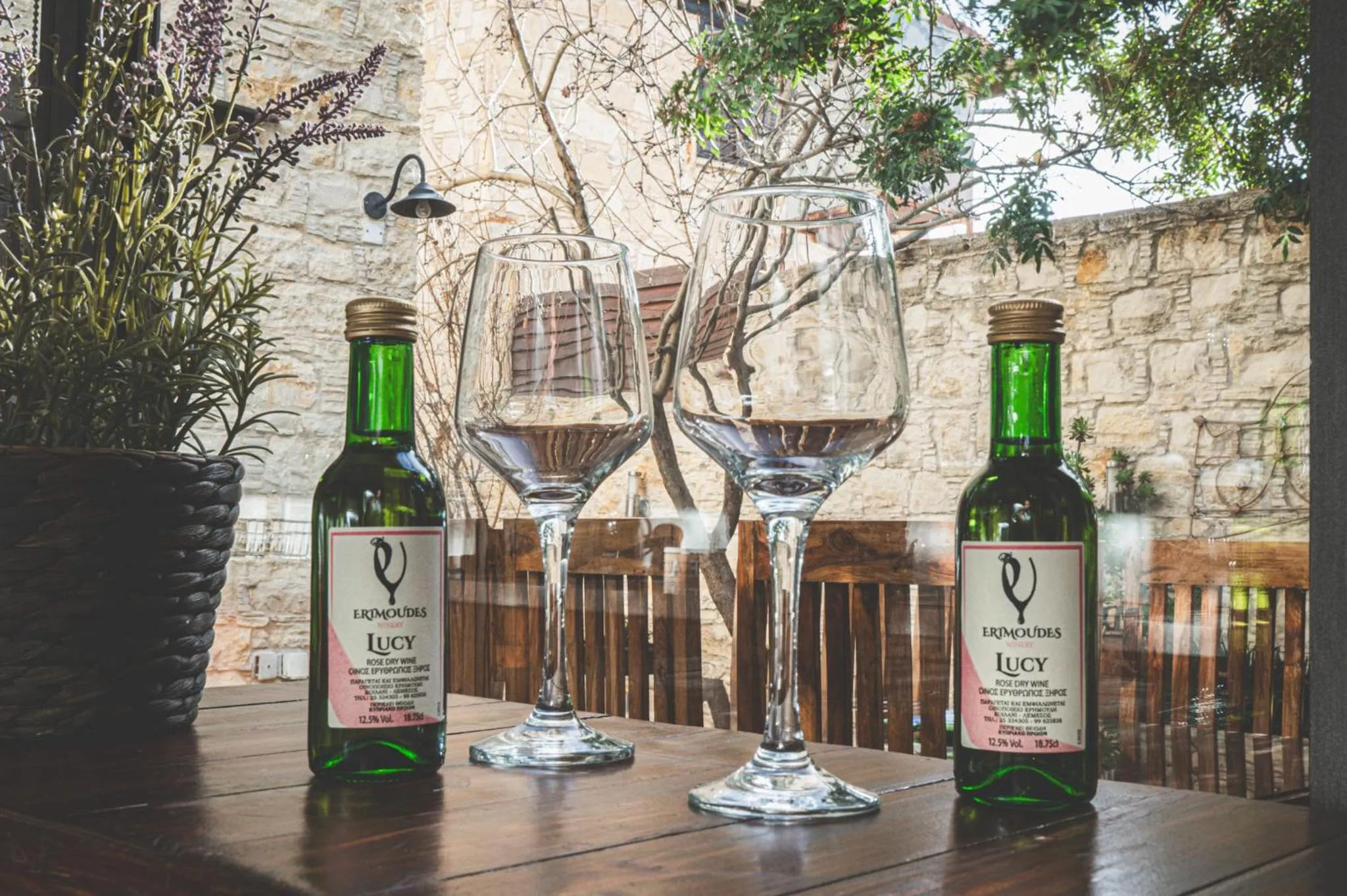 Patio in Oinoessa Traditional Boutique Guest Houses