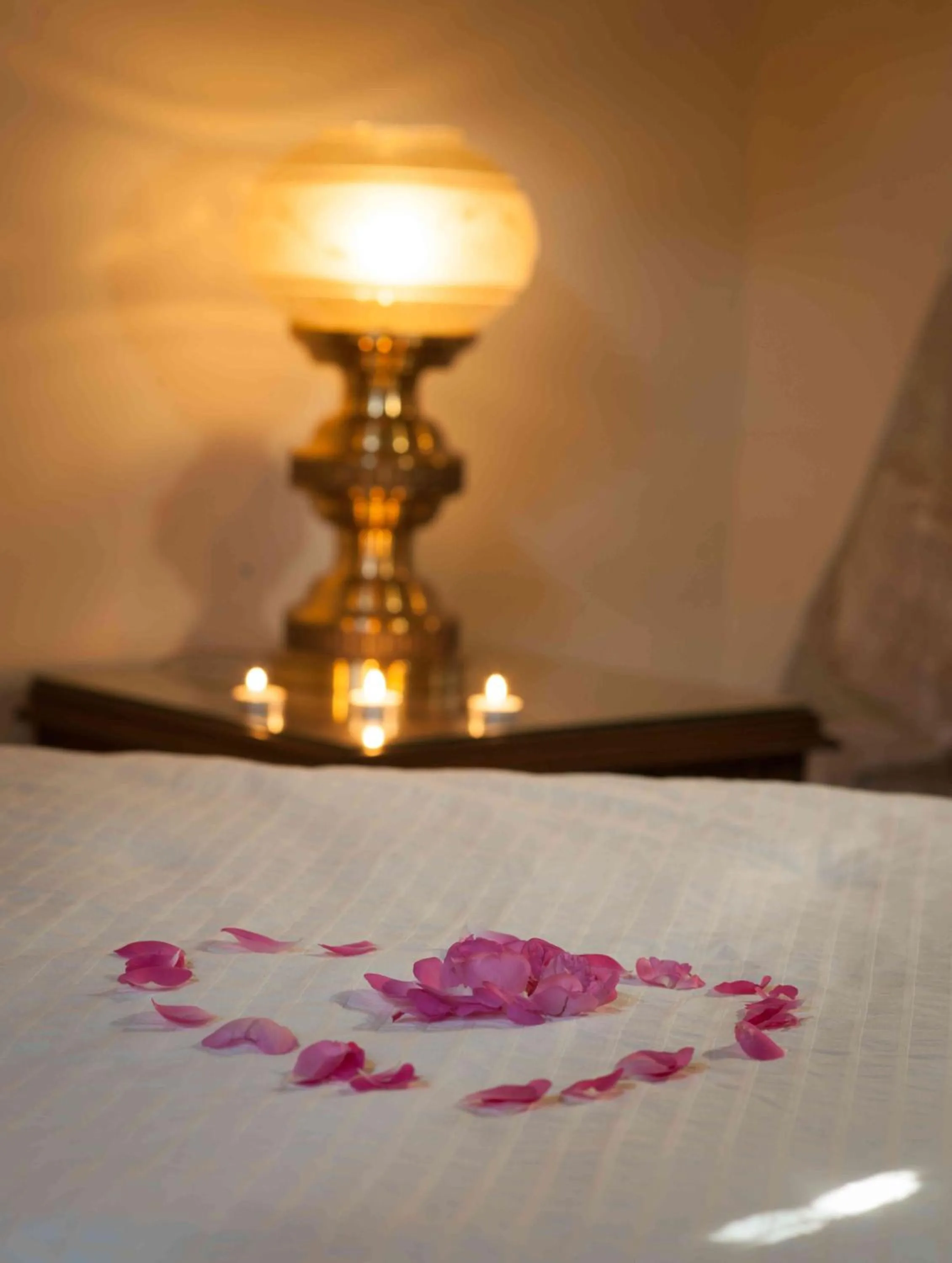 Bed in Oinoessa Traditional Boutique Guest Houses