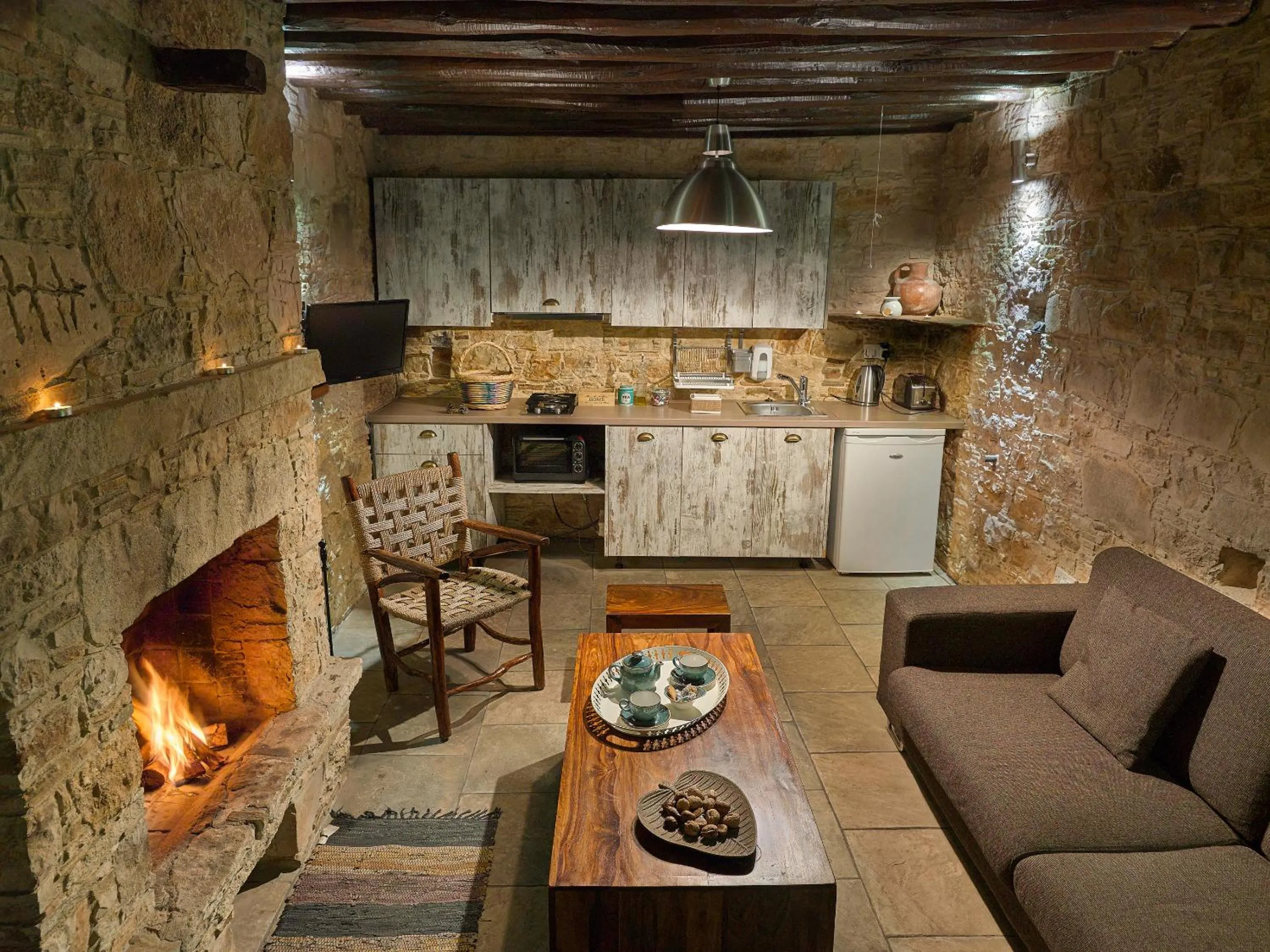 Coffee/tea facilities in Oinoessa Traditional Boutique Guest Houses