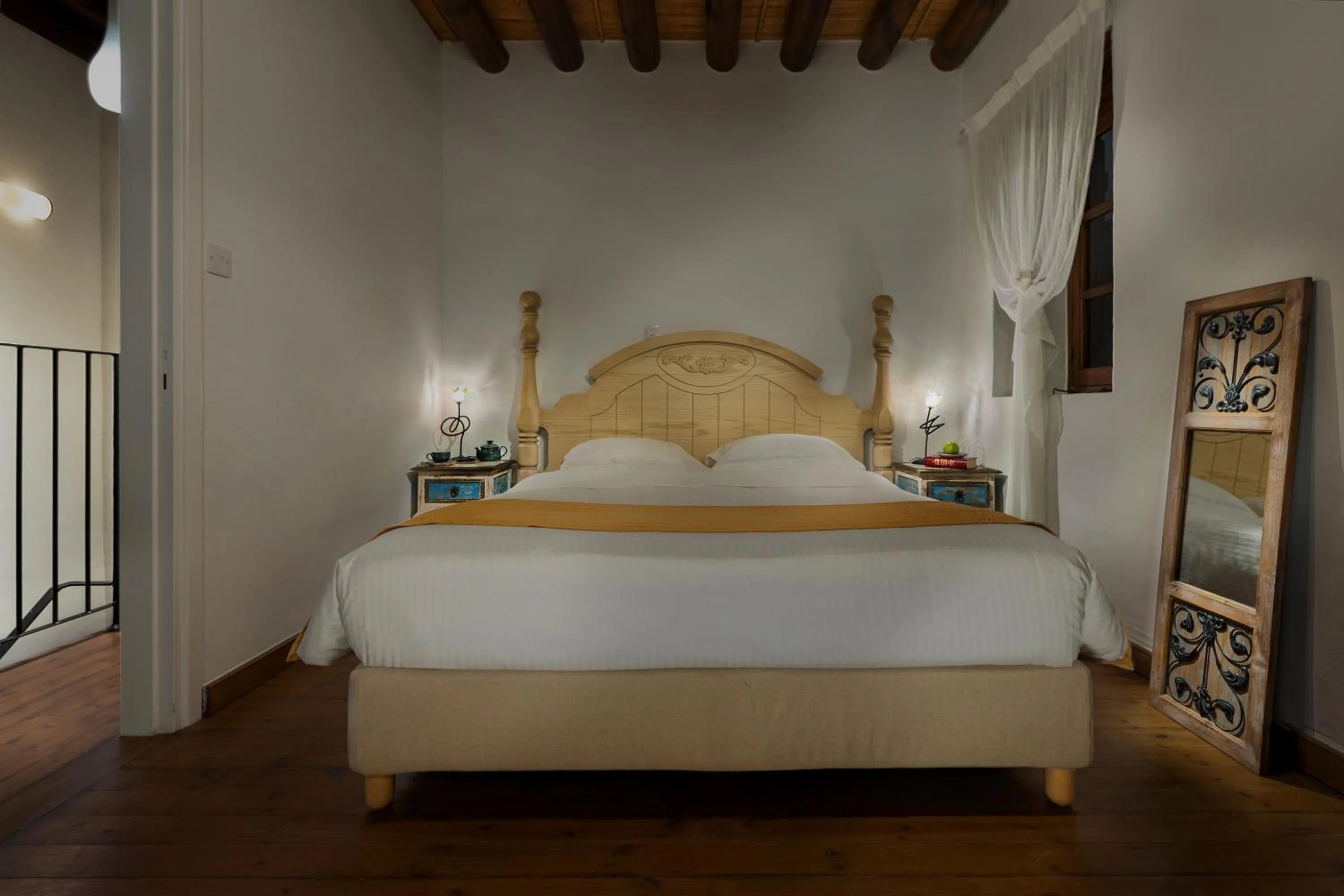 Bedroom, Bed in Oinoessa Traditional Boutique Guest Houses