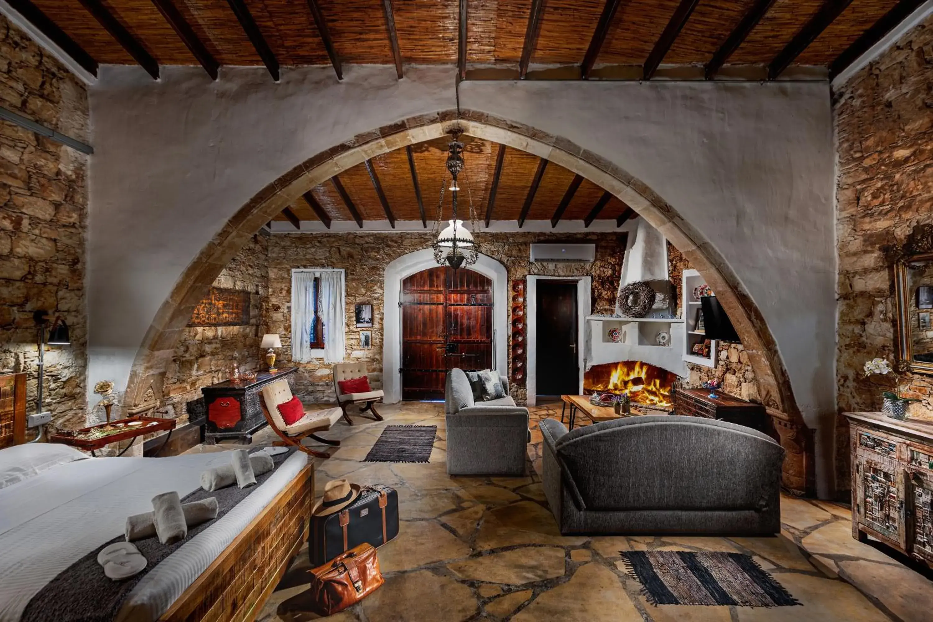 Two-Bedroom House (Elia) in Oinoessa Traditional Boutique Guest Houses Two-Bedroom House (Elia) in Oinoessa Traditional Boutique Guest Houses