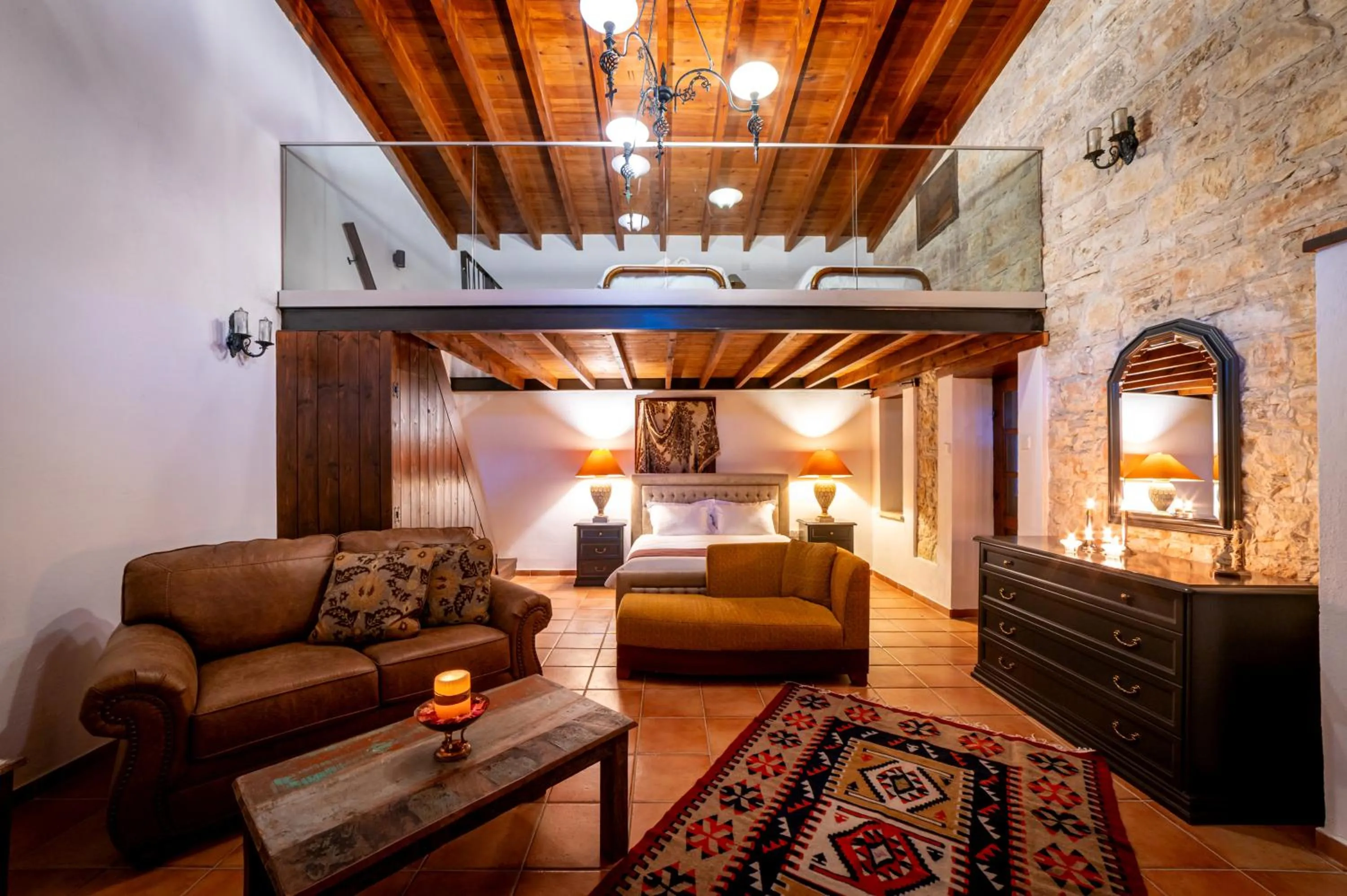 Bedroom, Bed in Oinoessa Traditional Boutique Guest Houses