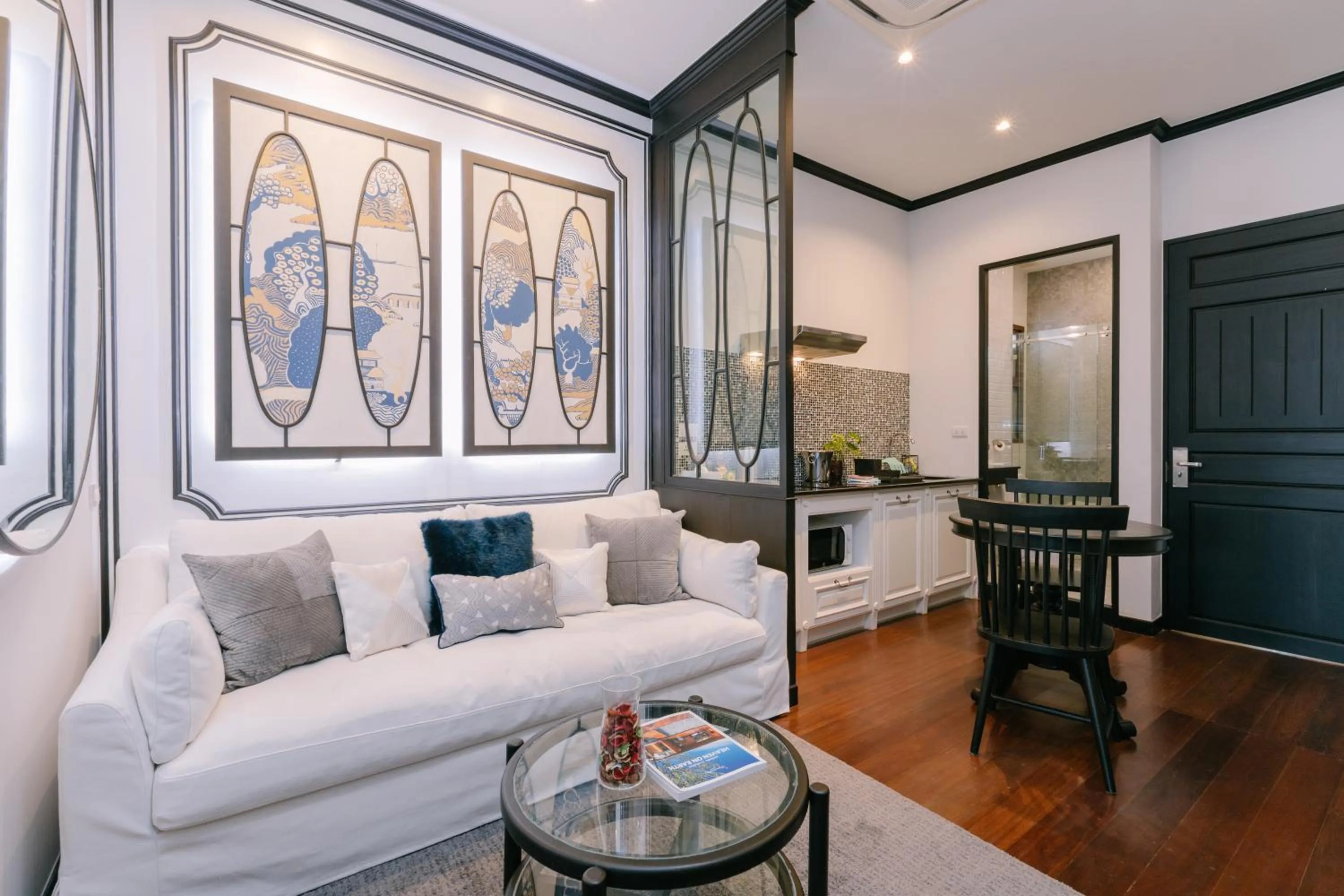 Living room in BAAN 125 STAY Phuket