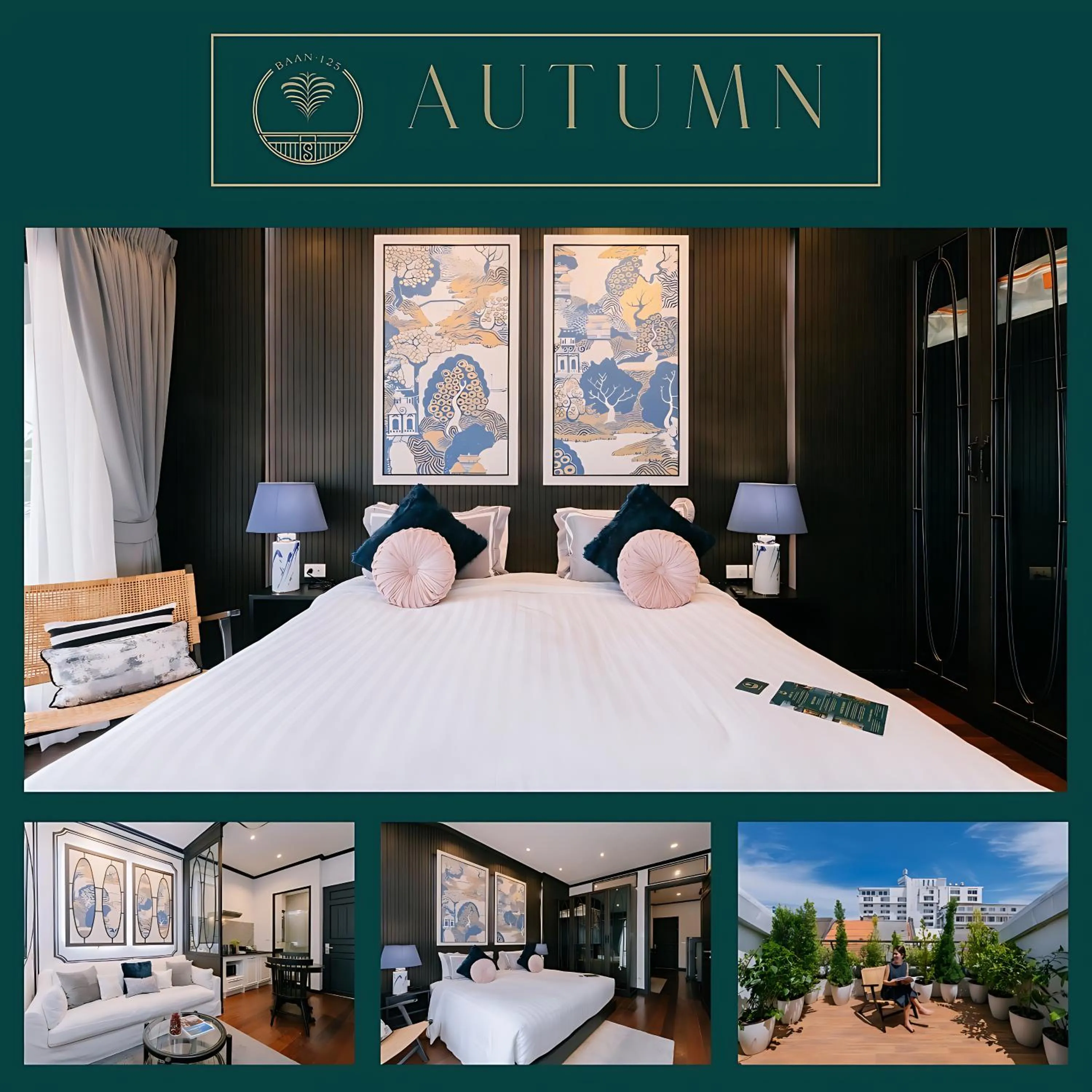 Bedroom, Bed in BAAN 125 STAY Phuket