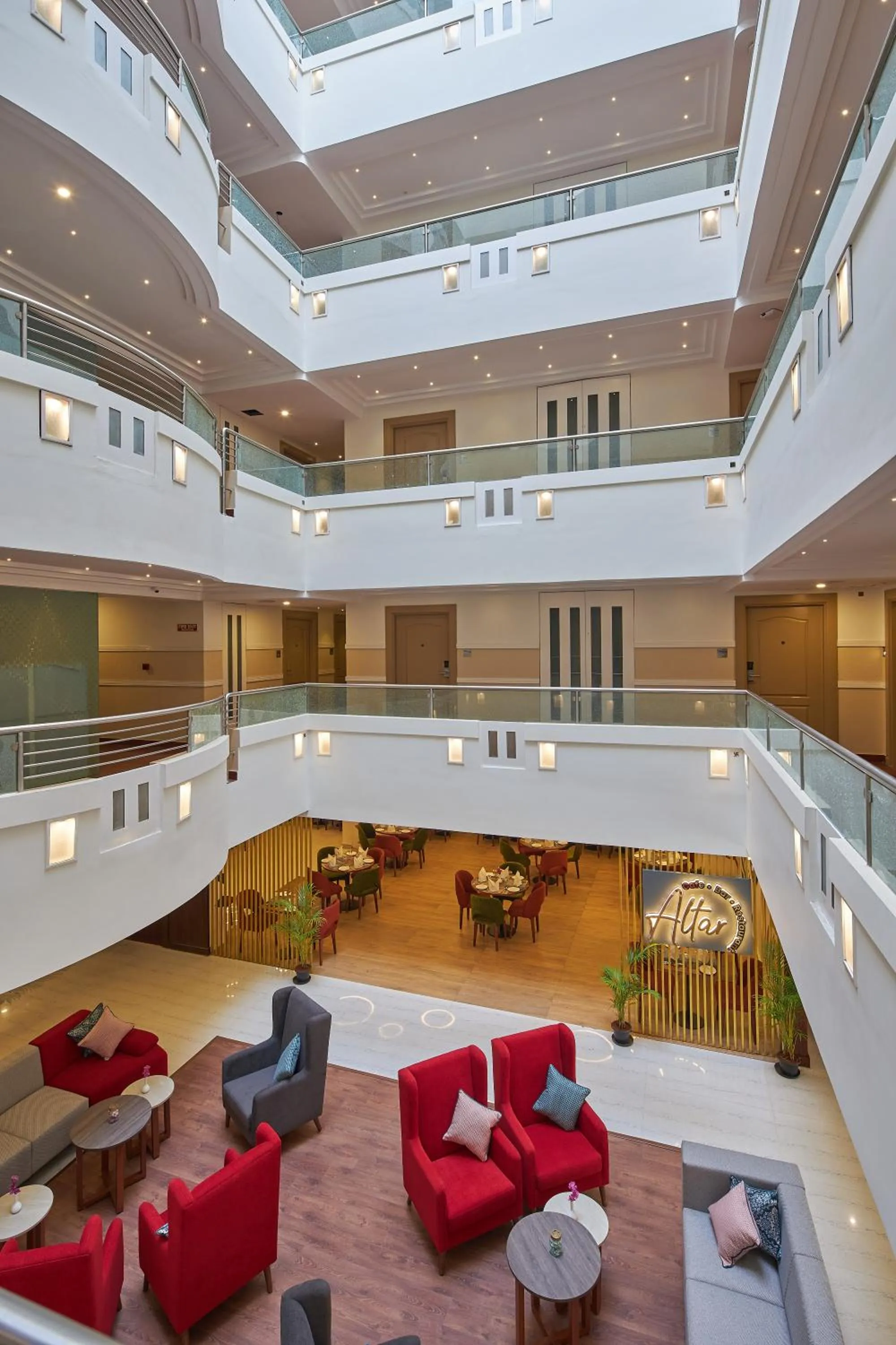 Seating area in Tulip Inn Koramangala Bangalore