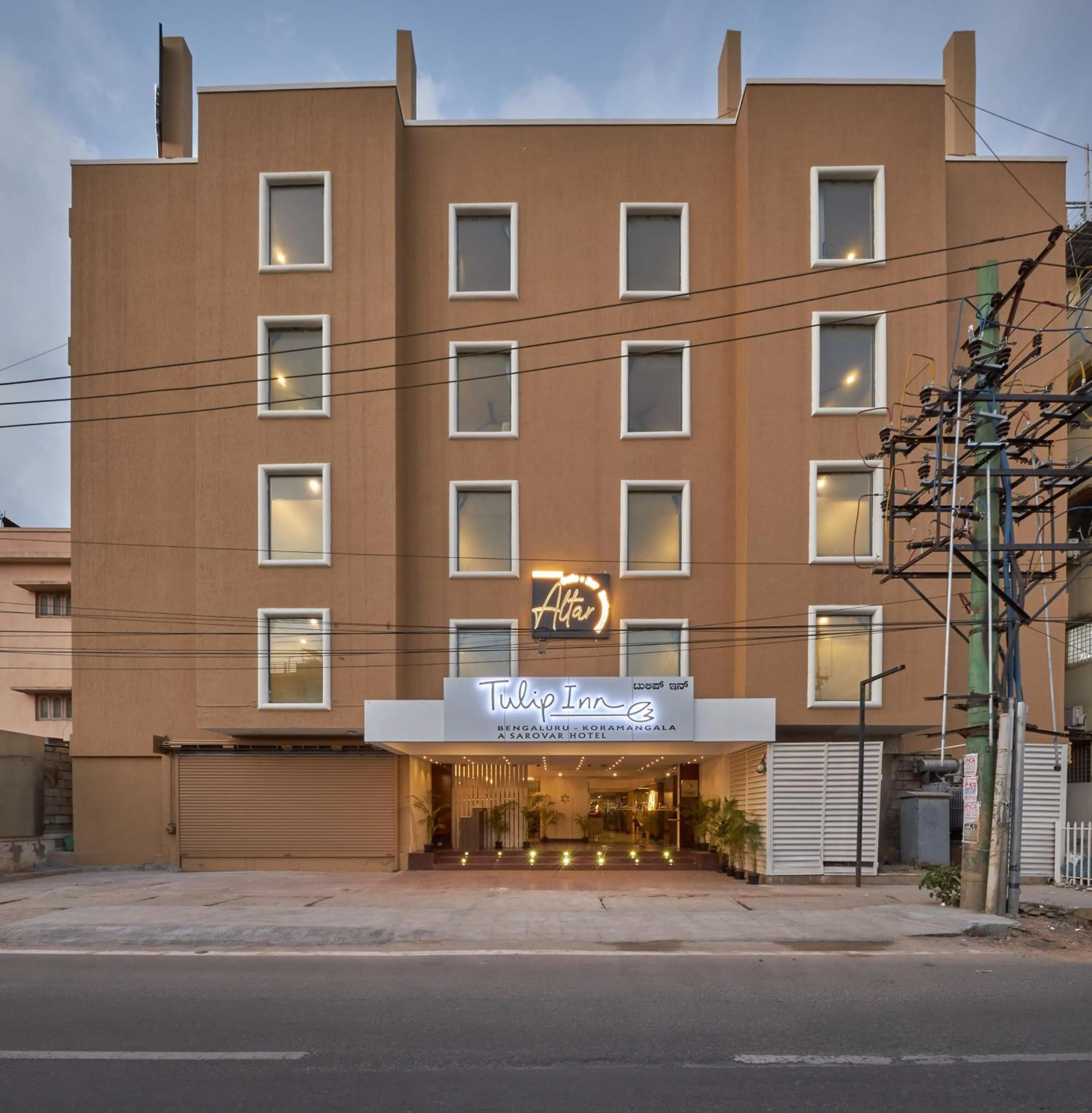 Property building in Tulip Inn Koramangala Bangalore