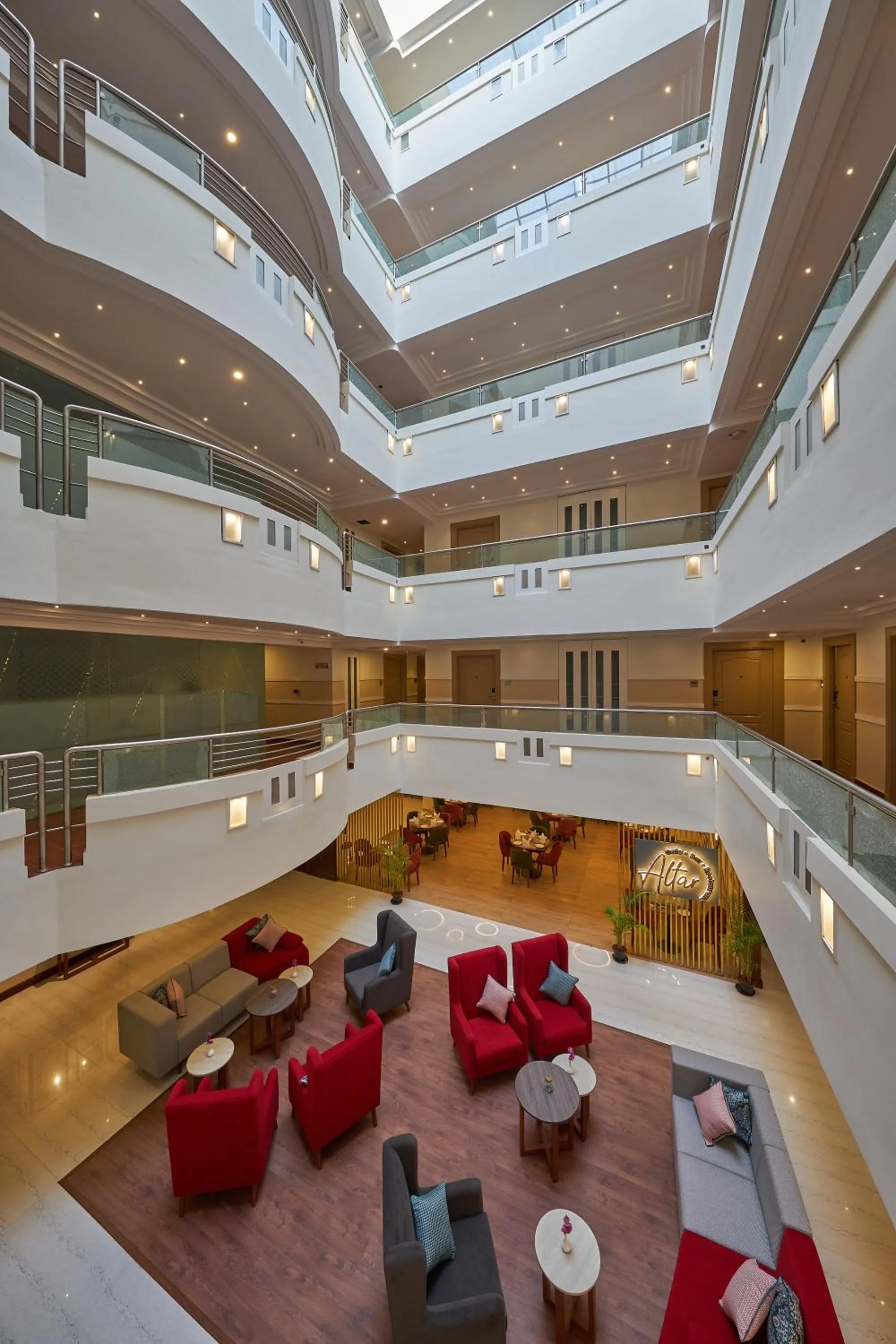 Seating area in Tulip Inn Koramangala Bangalore