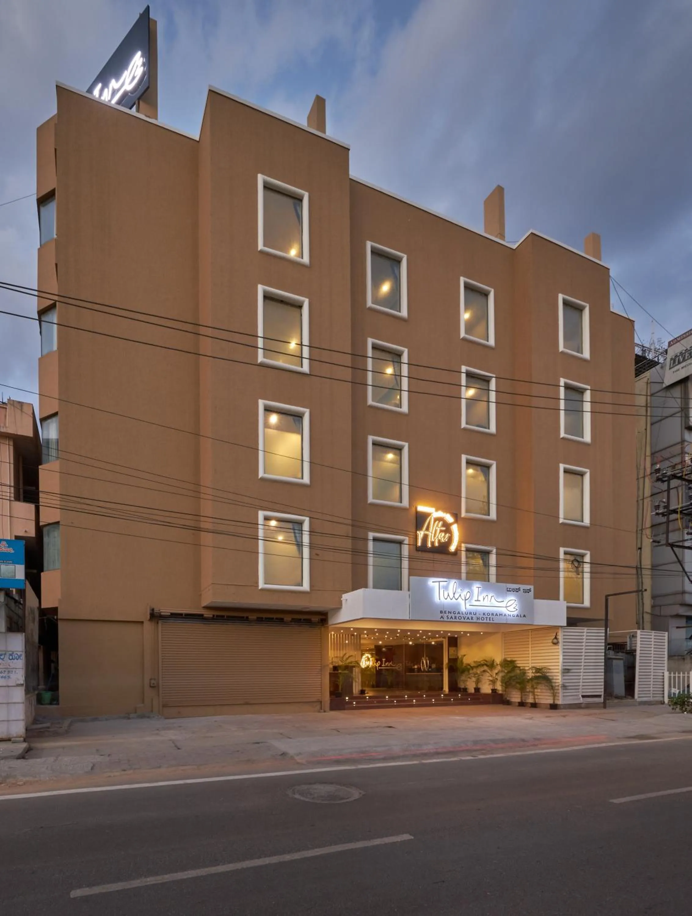 Property building in Tulip Inn Koramangala Bangalore