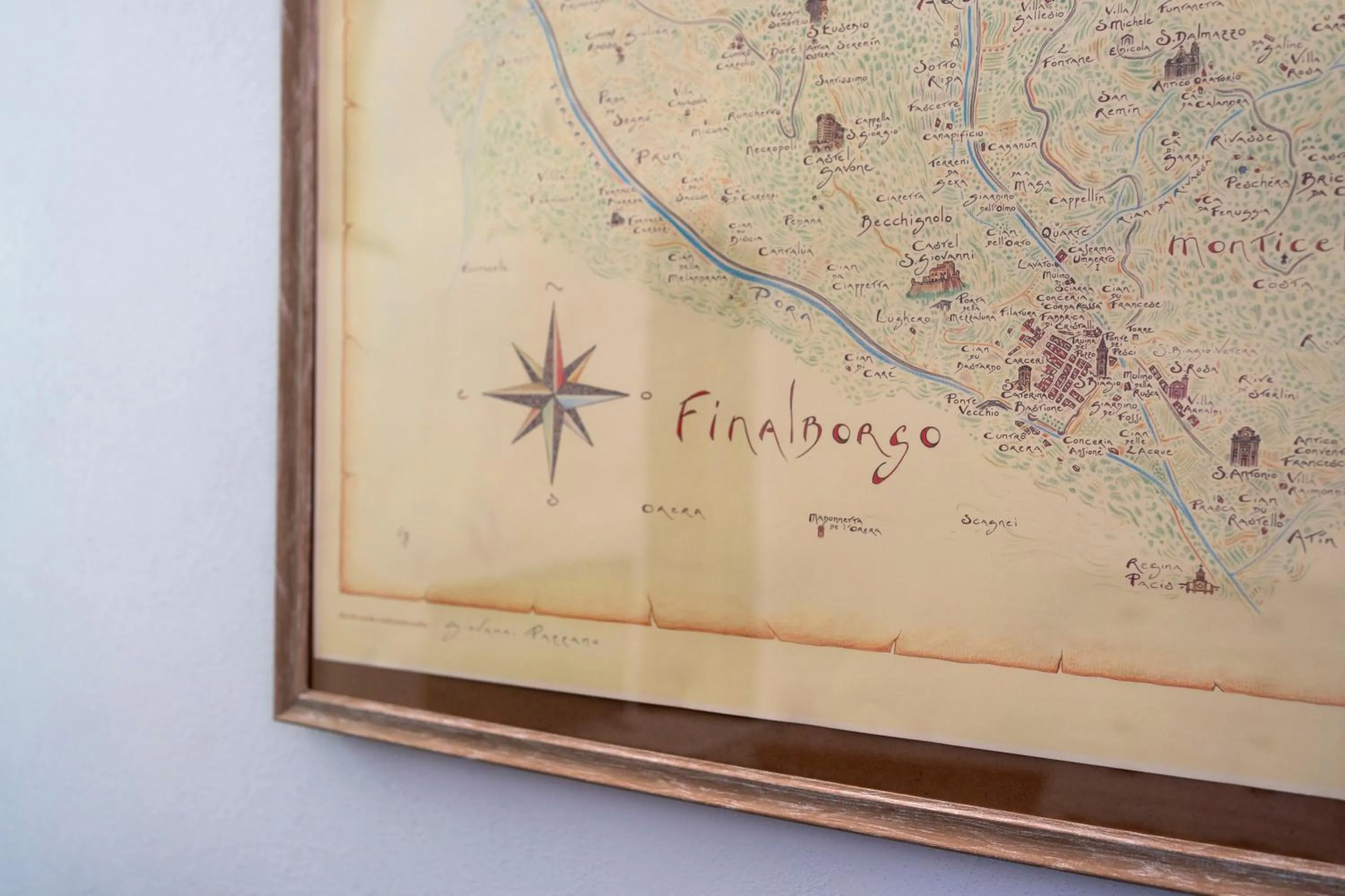 Decorative detail in Ca di Ni