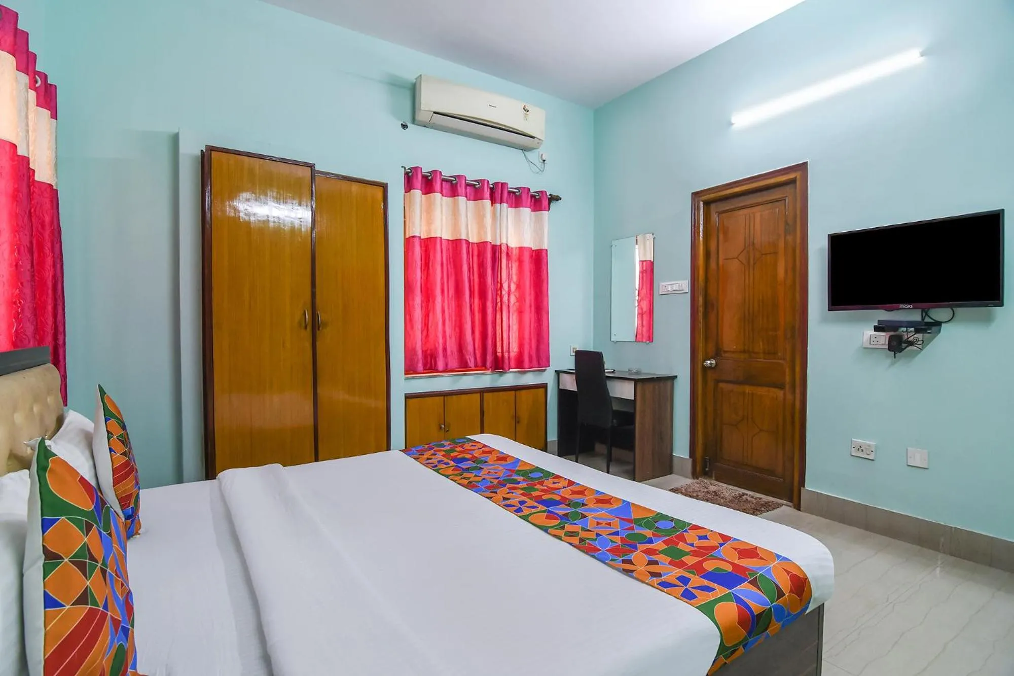 Bed in FabHotel Vicky