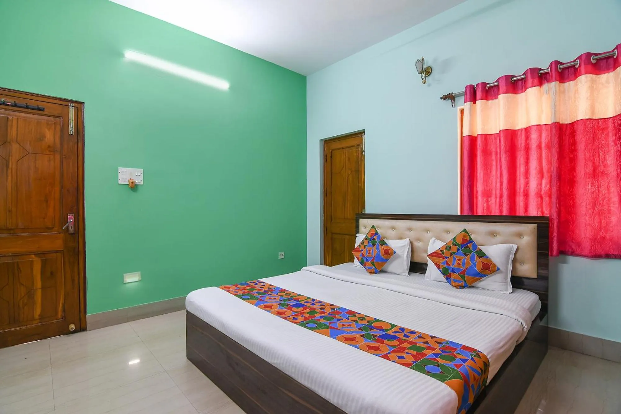 Bed in FabHotel Vicky