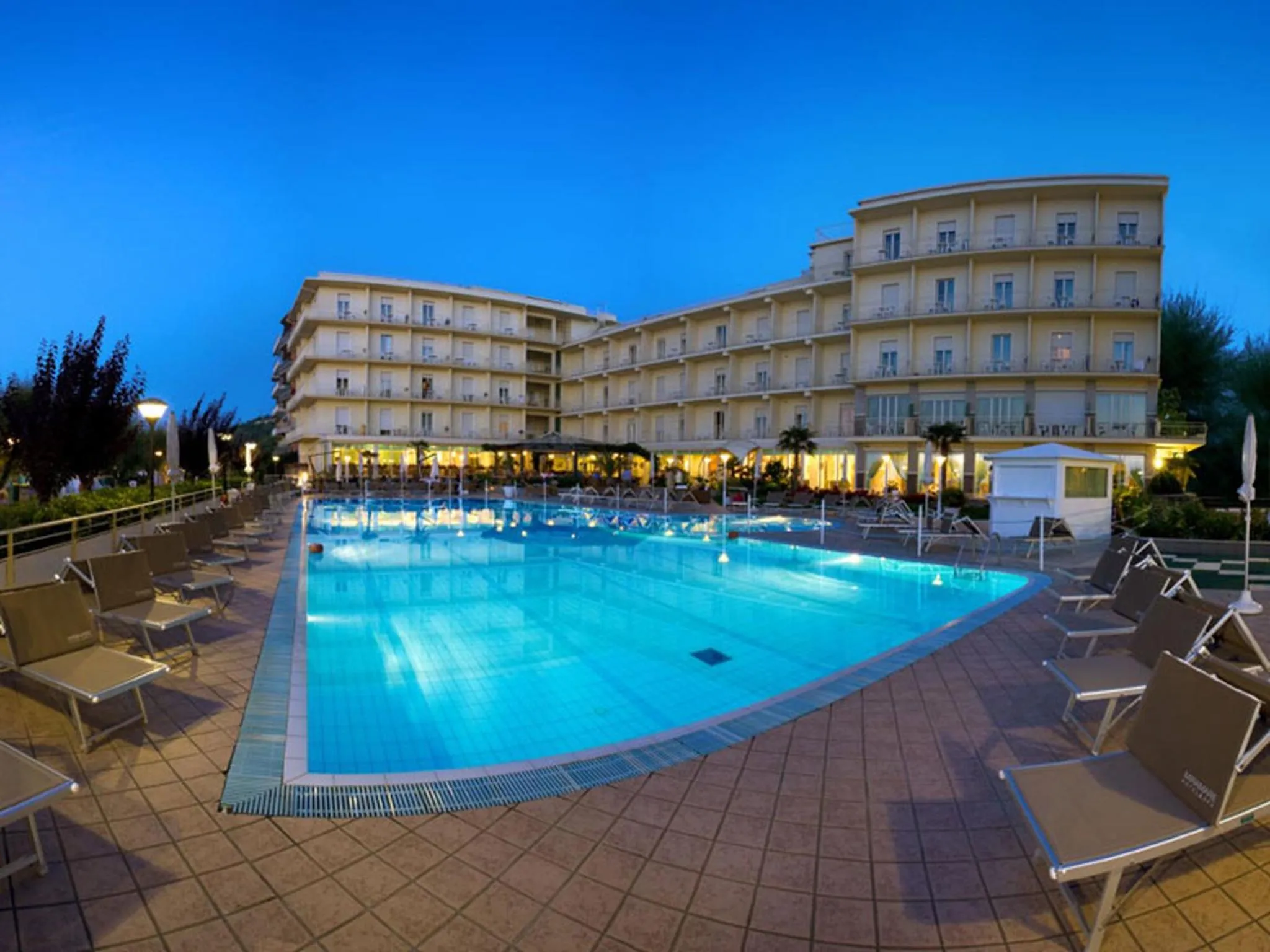 Garden in Hotel Miramare