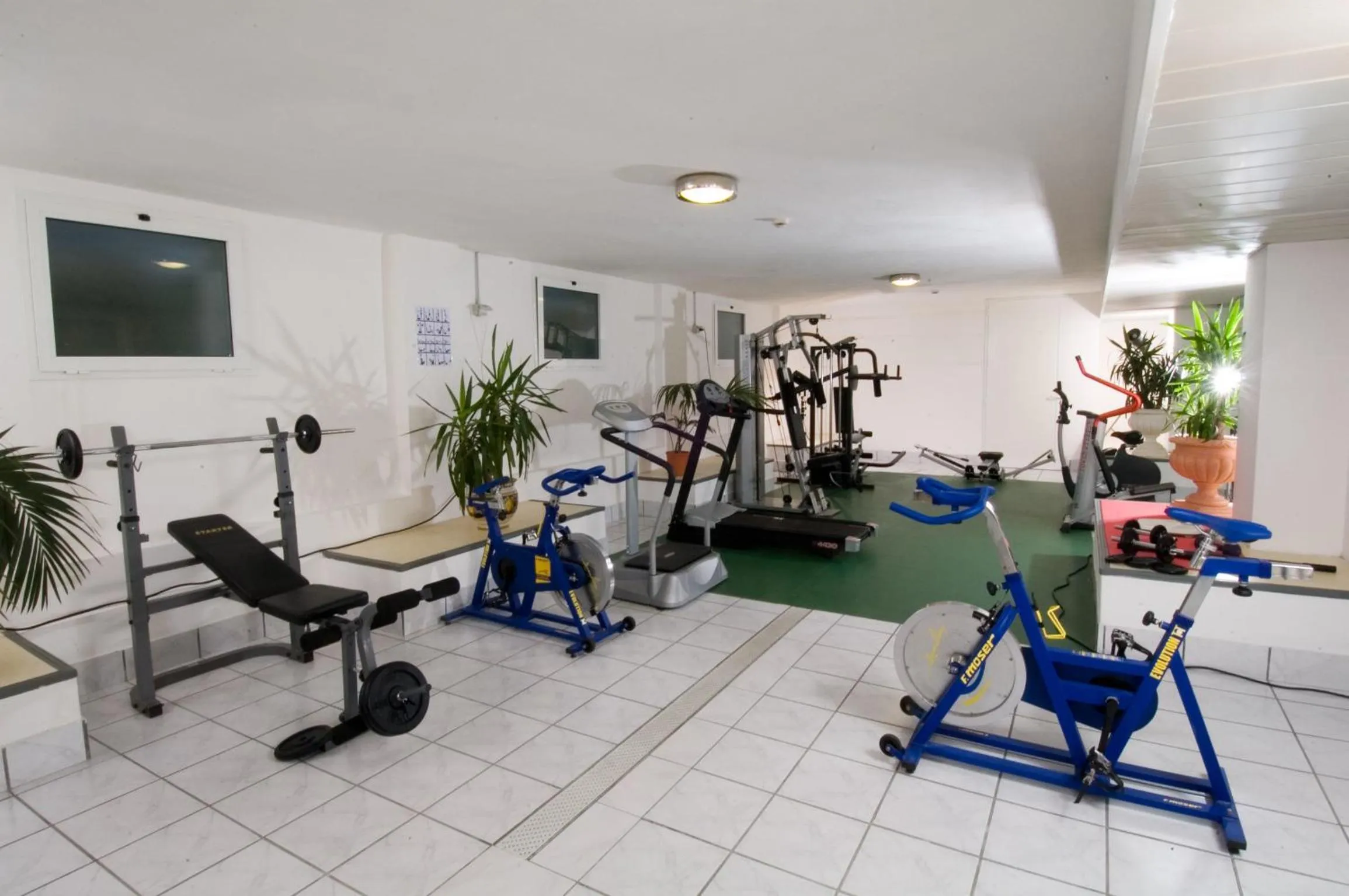 Fitness centre/facilities in Hotel Miramare