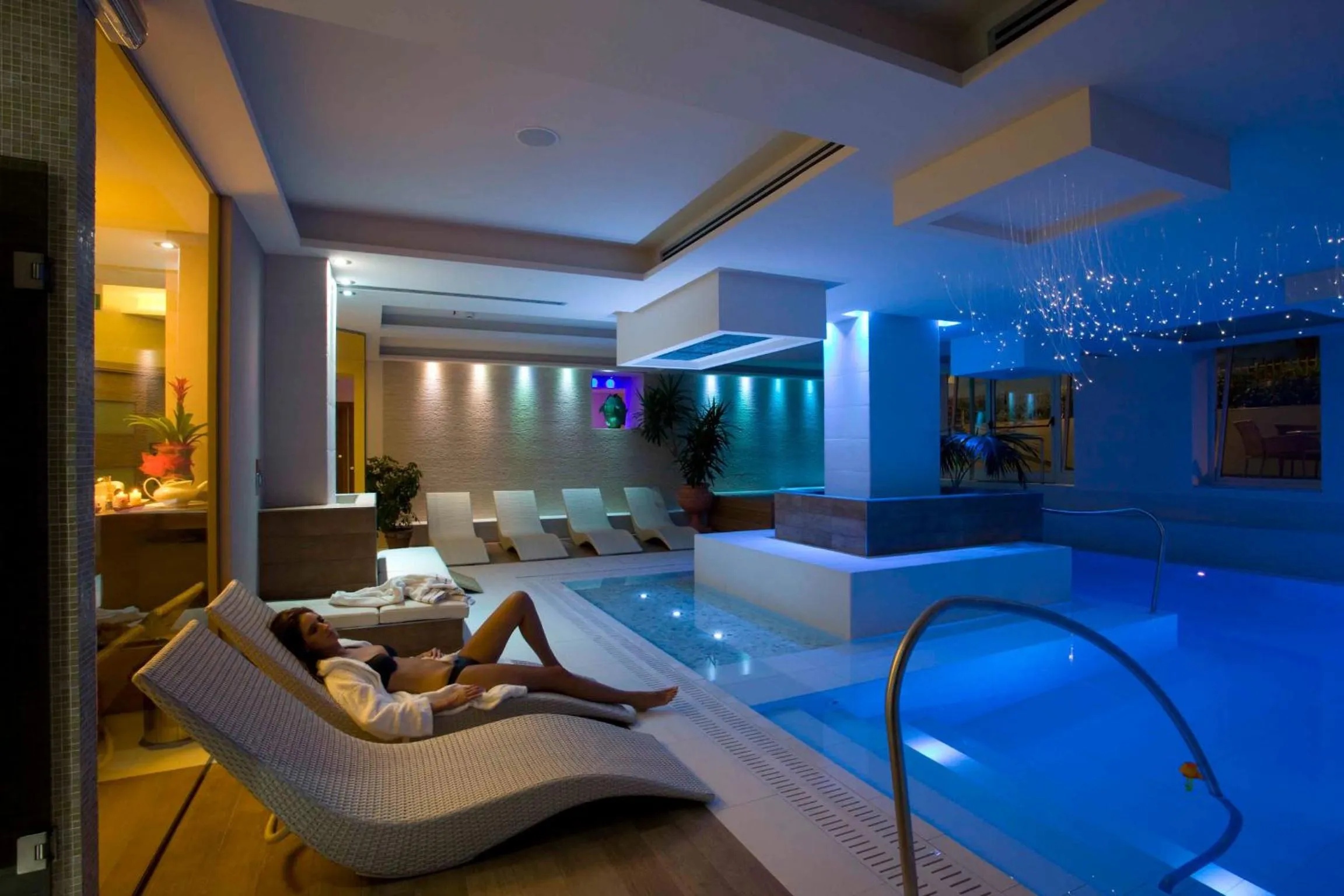 Hot Tub in Hotel Miramare