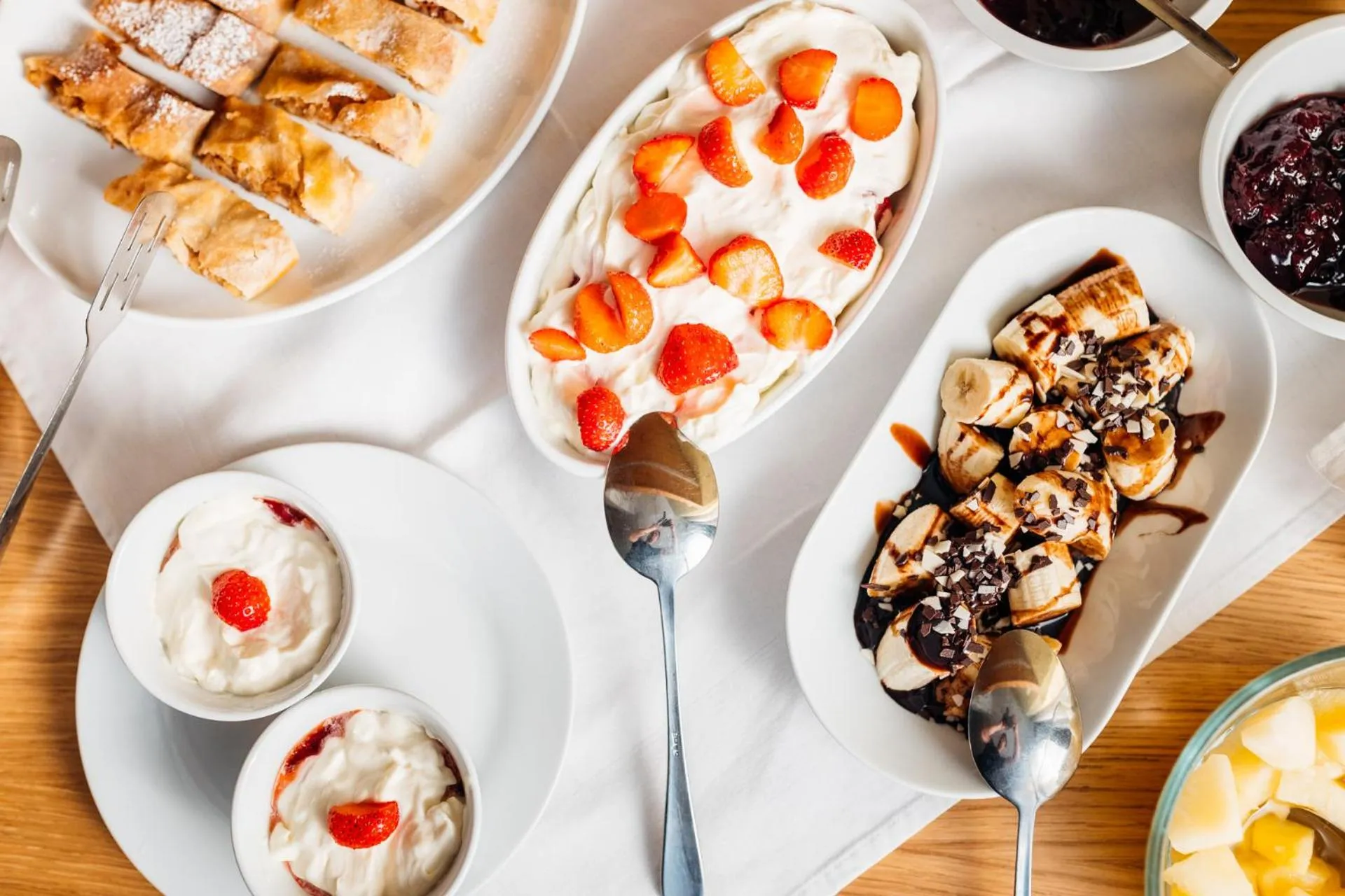 Buffet breakfast in Penzion a vinařství U Vrbů