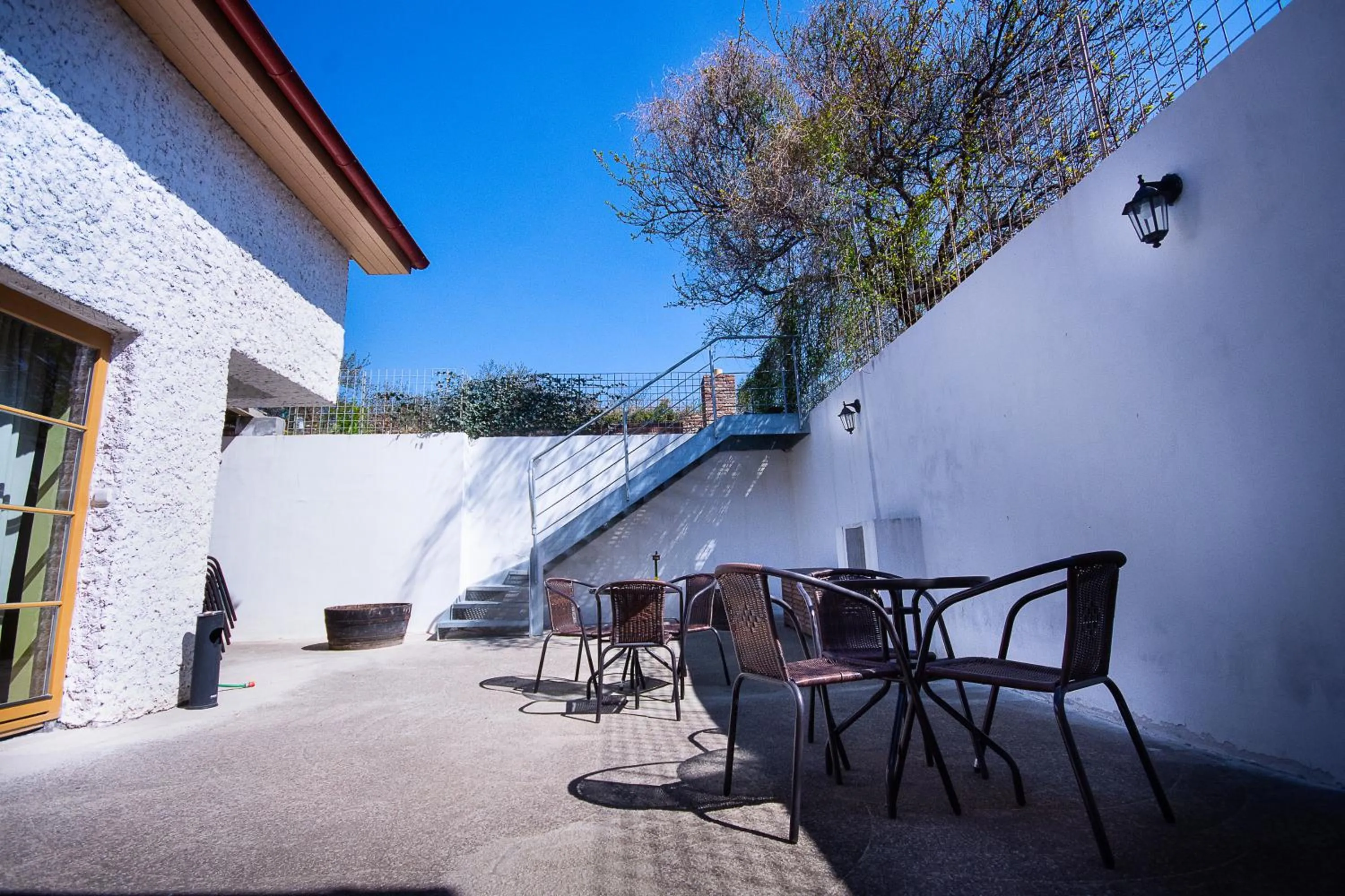 Balcony/Terrace in Penzion a vinařství U Vrbů
