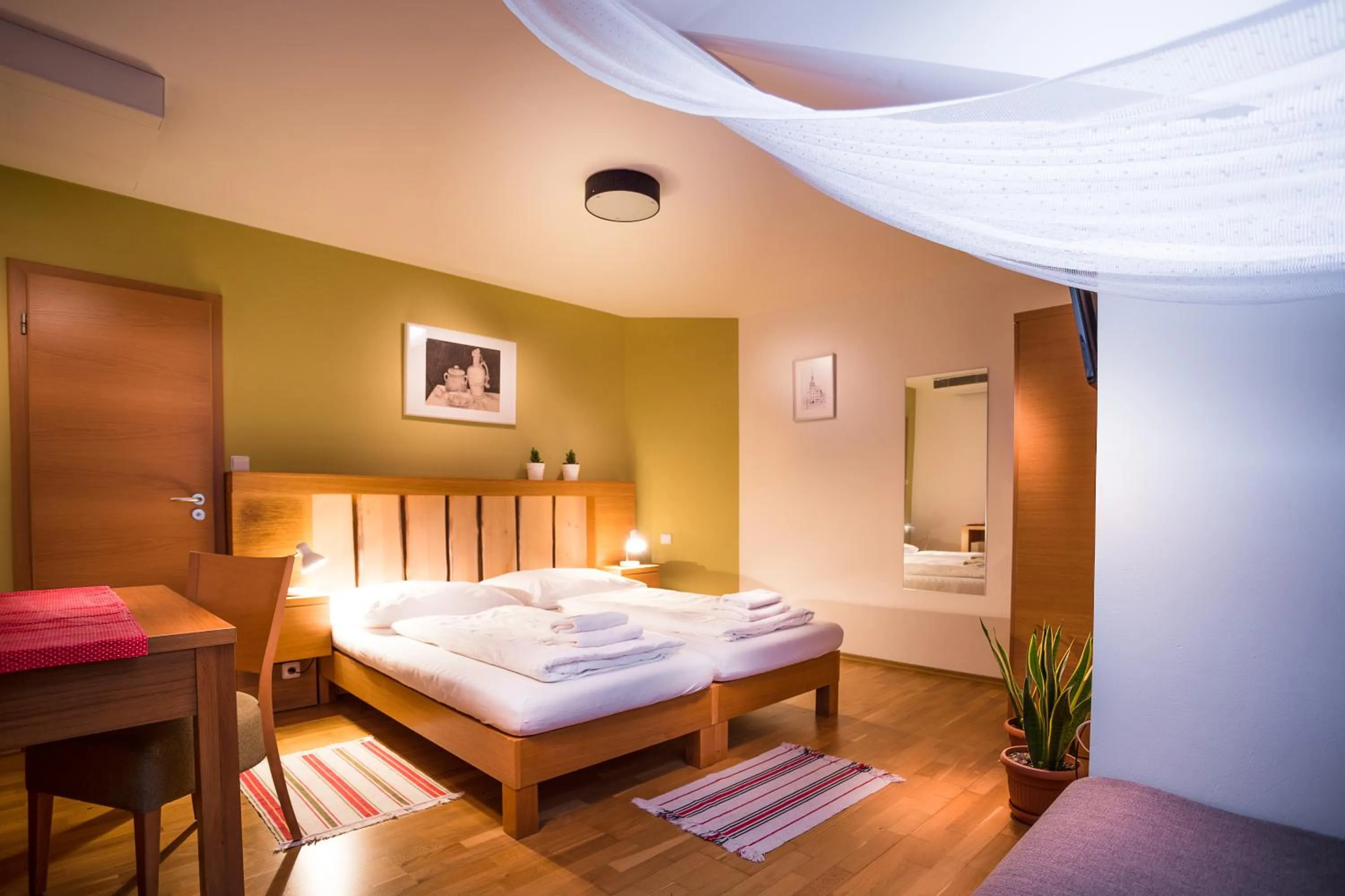 Bedroom in Penzion a vinařství U Vrbů