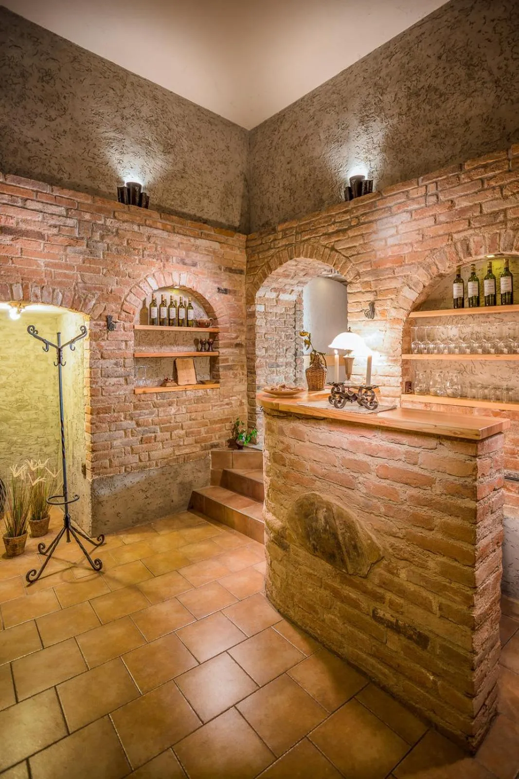 Lounge or bar in Penzion a vinařství U Vrbů