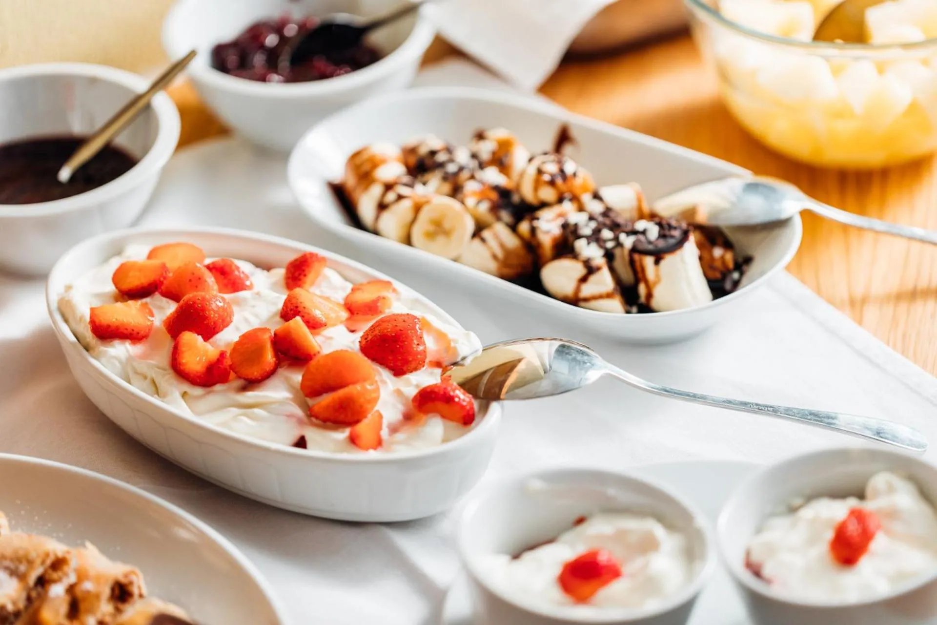 Buffet breakfast in Penzion a vinařství U Vrbů