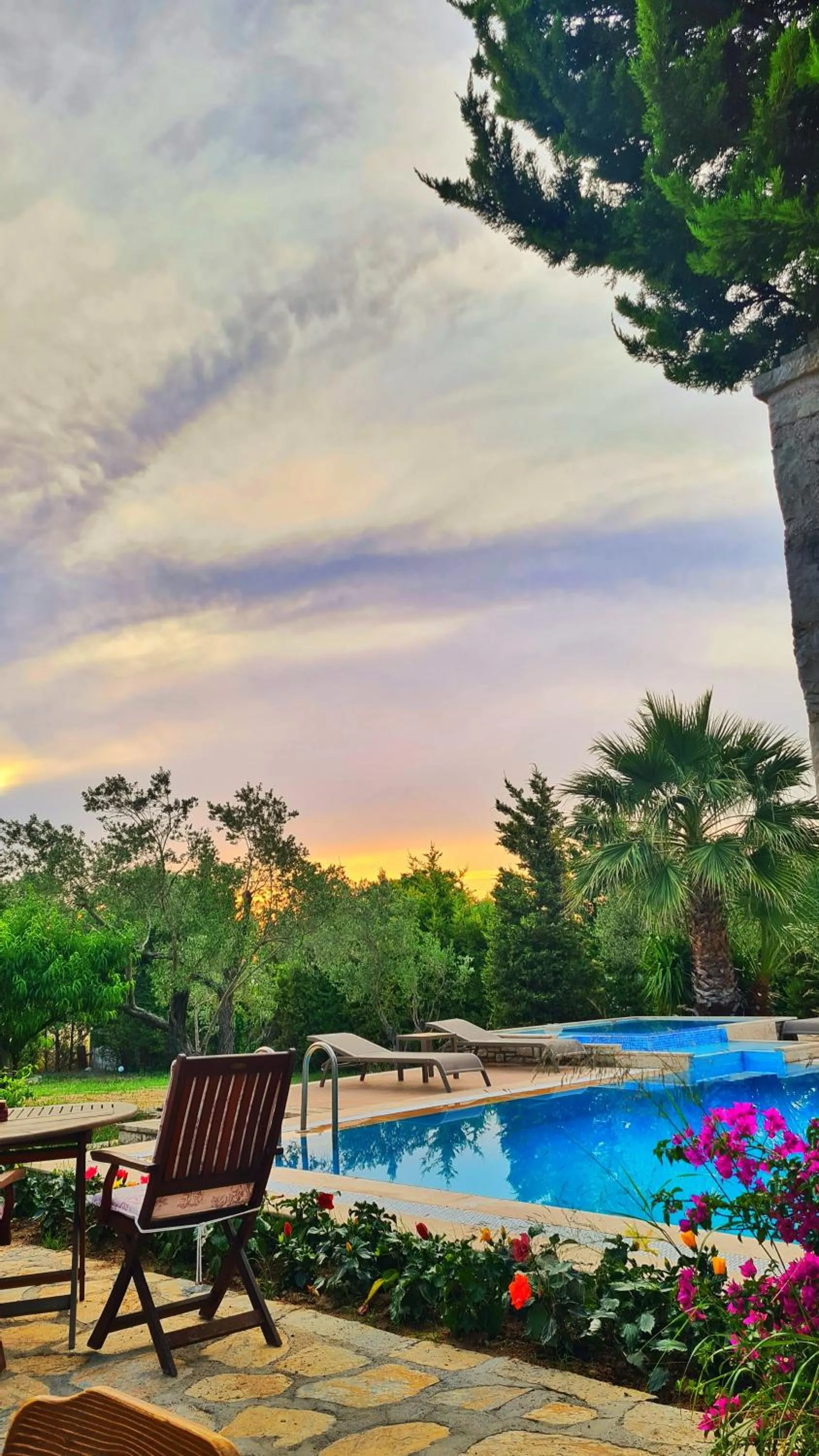 Pool view in Bir Dem Urla