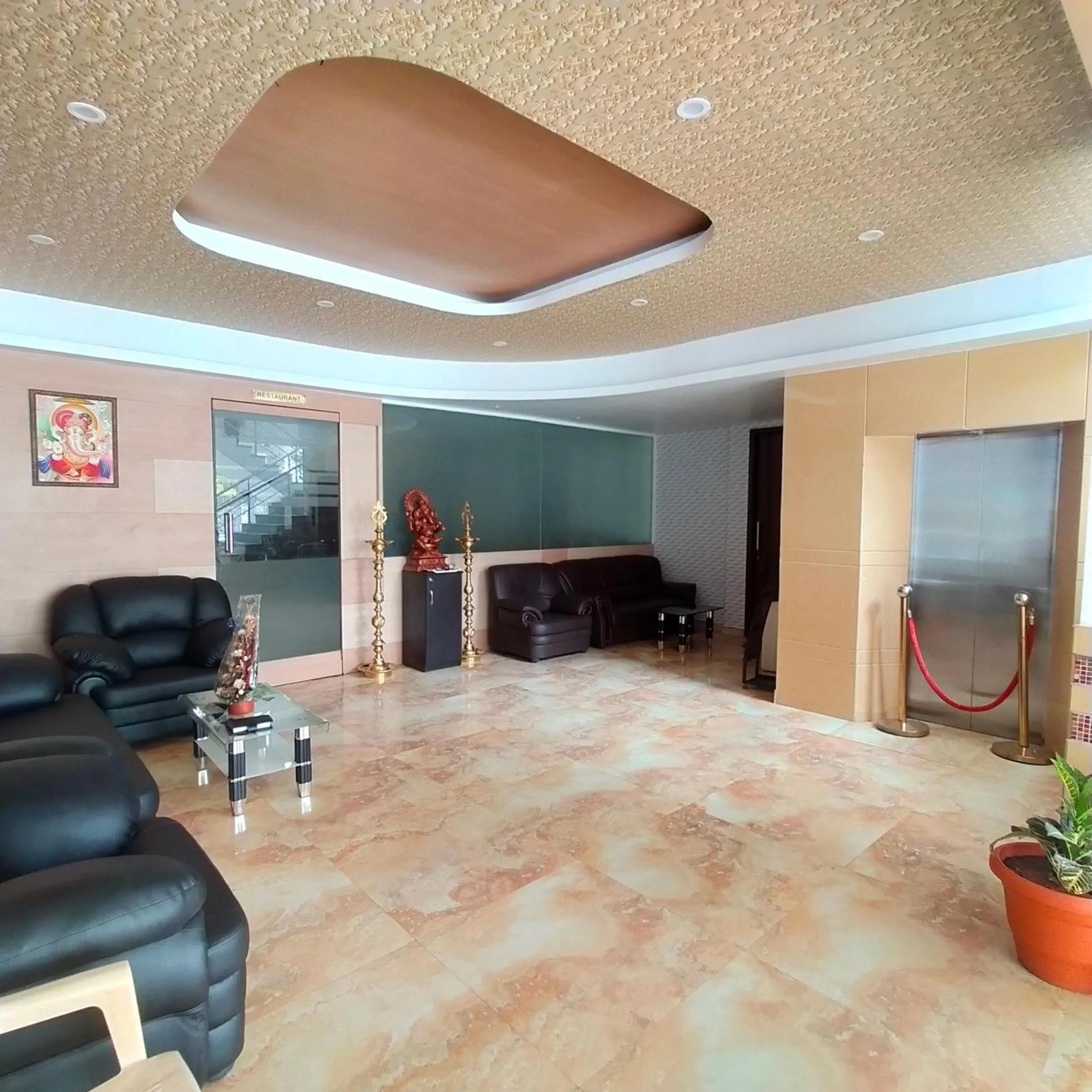 Lobby or reception in JB Residency