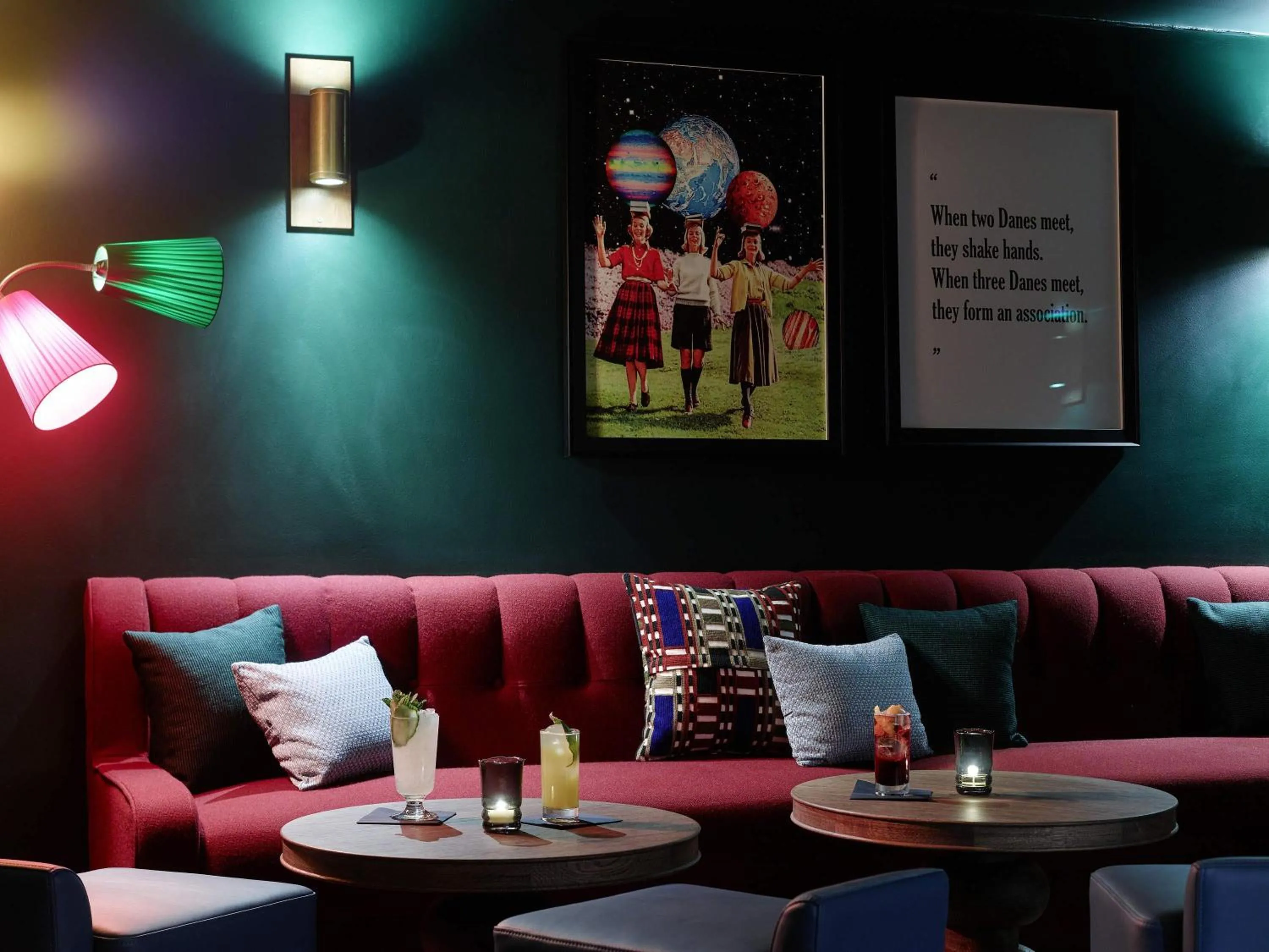 Lounge or bar in 25hours Hotel Indre By