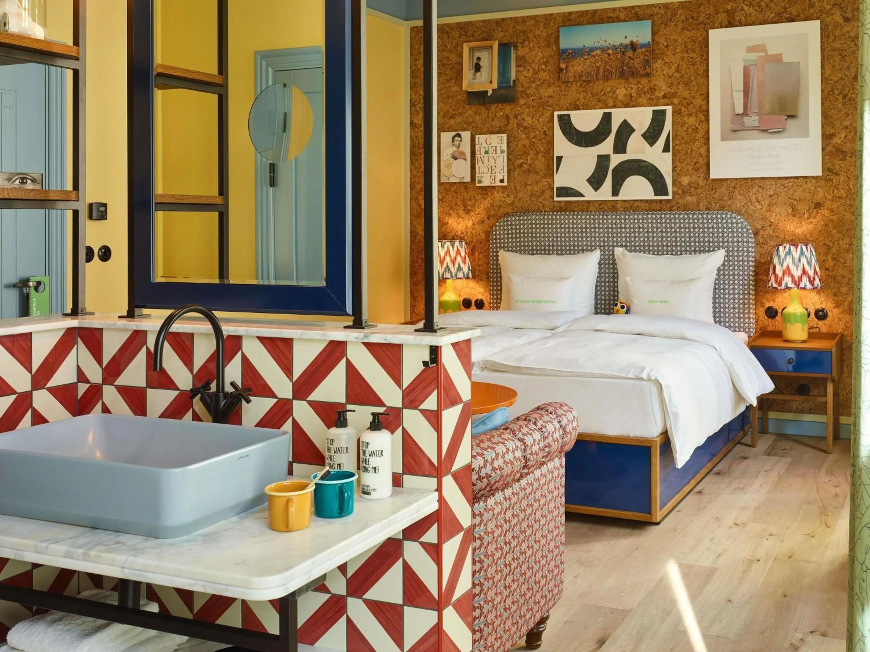 Bedroom, Bed in 25hours Hotel Indre By