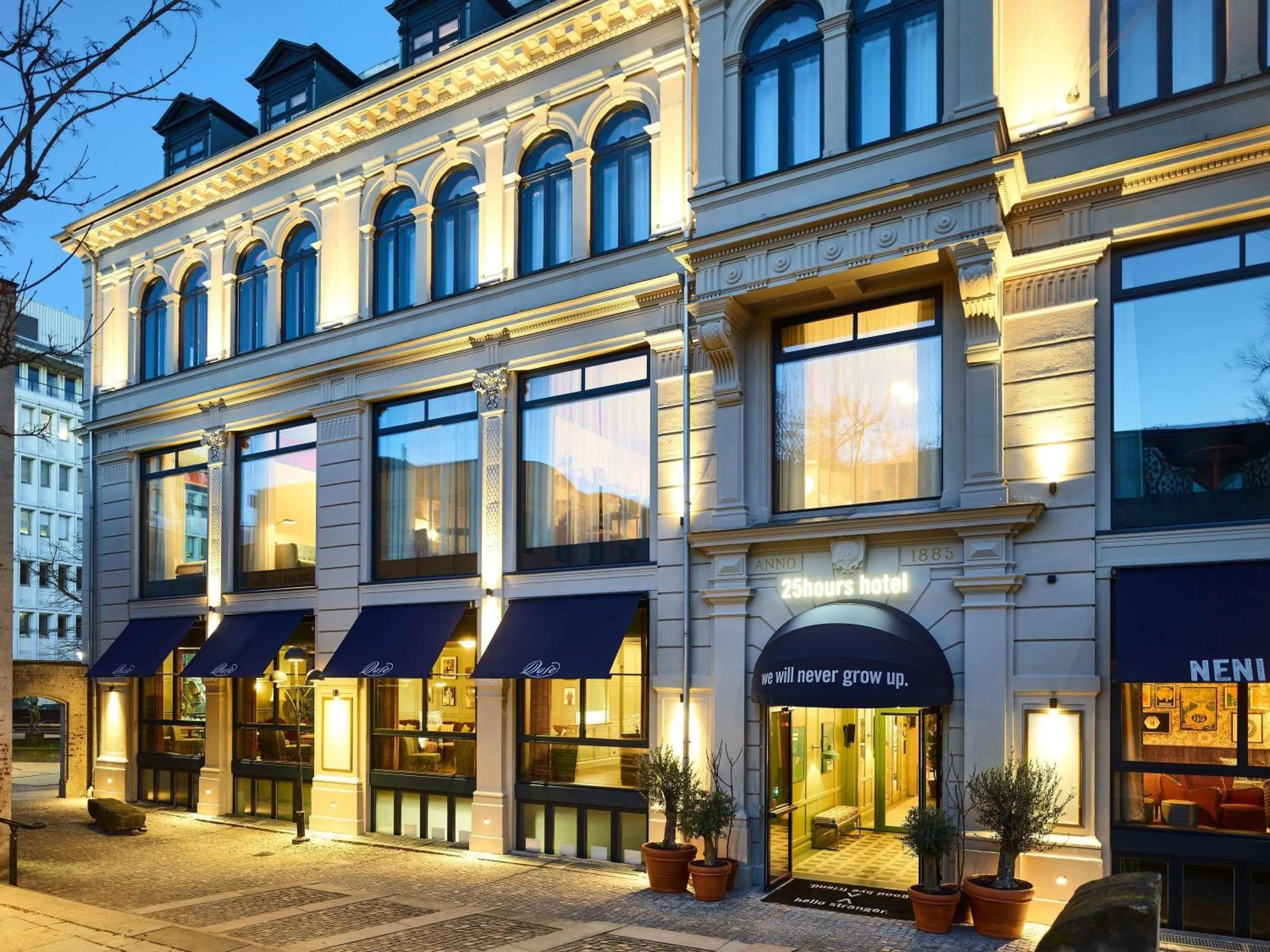 Property building in 25hours Hotel Indre By