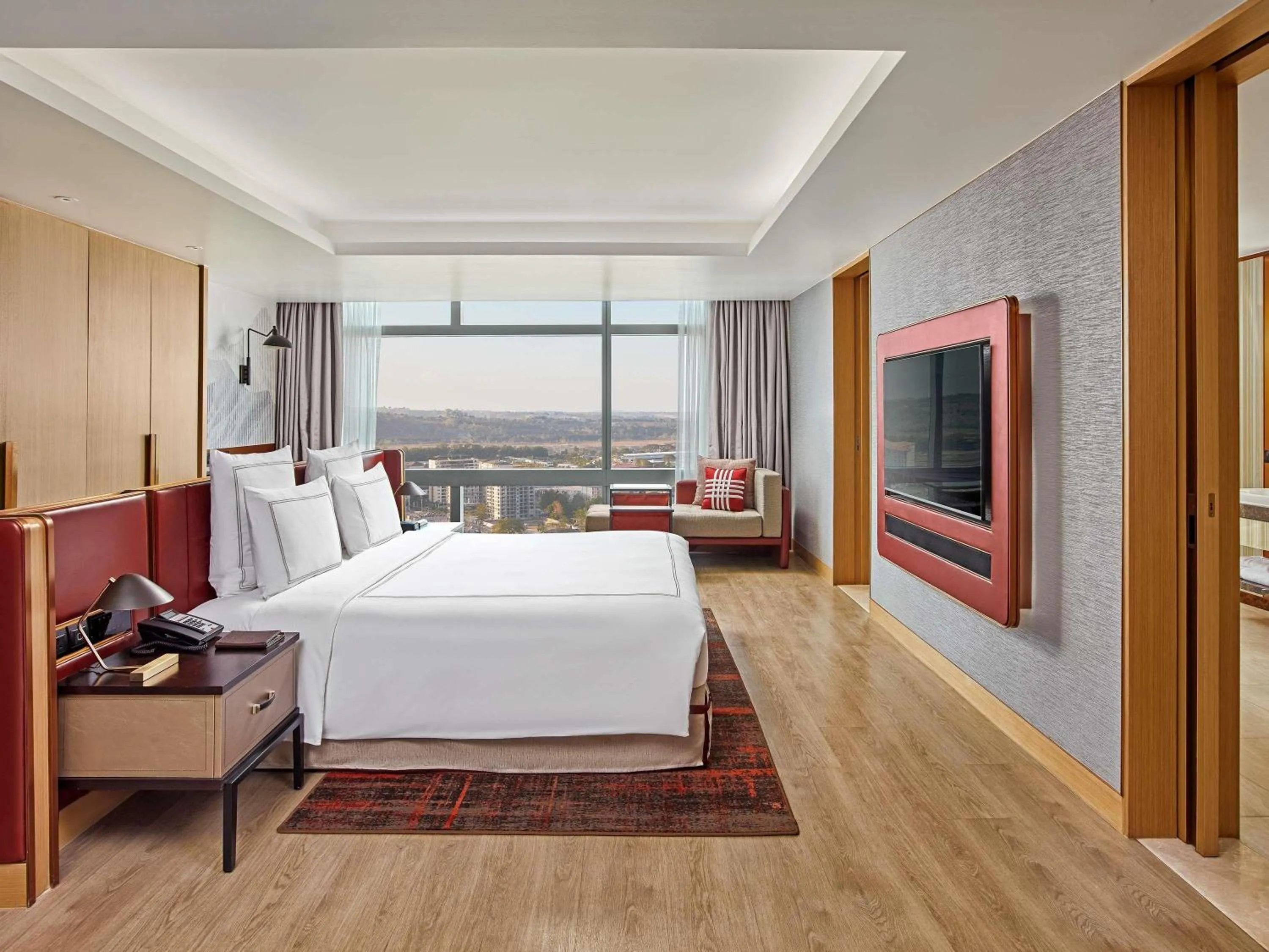 Bedroom, Bed in Swissôtel Clark Philippines