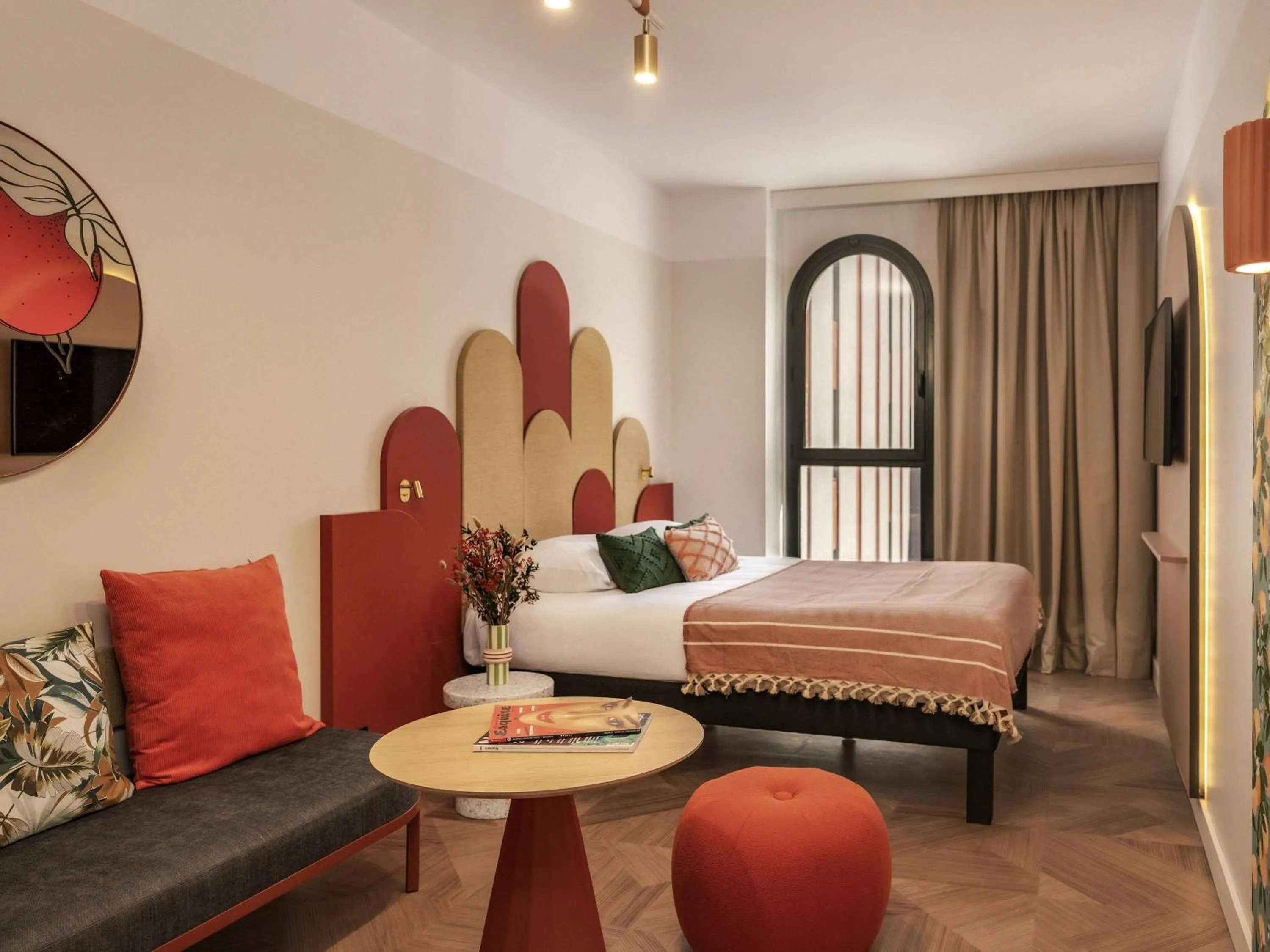 Bedroom, Bed in Ibis Styles Sevilla City Santa Justa
