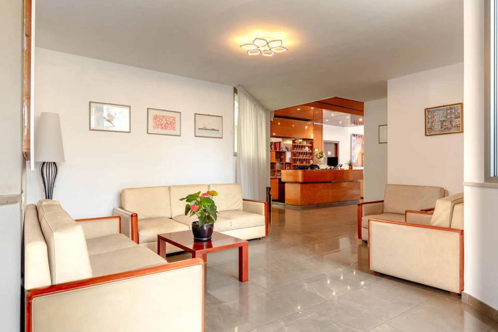 Living room in Hotel Aurora