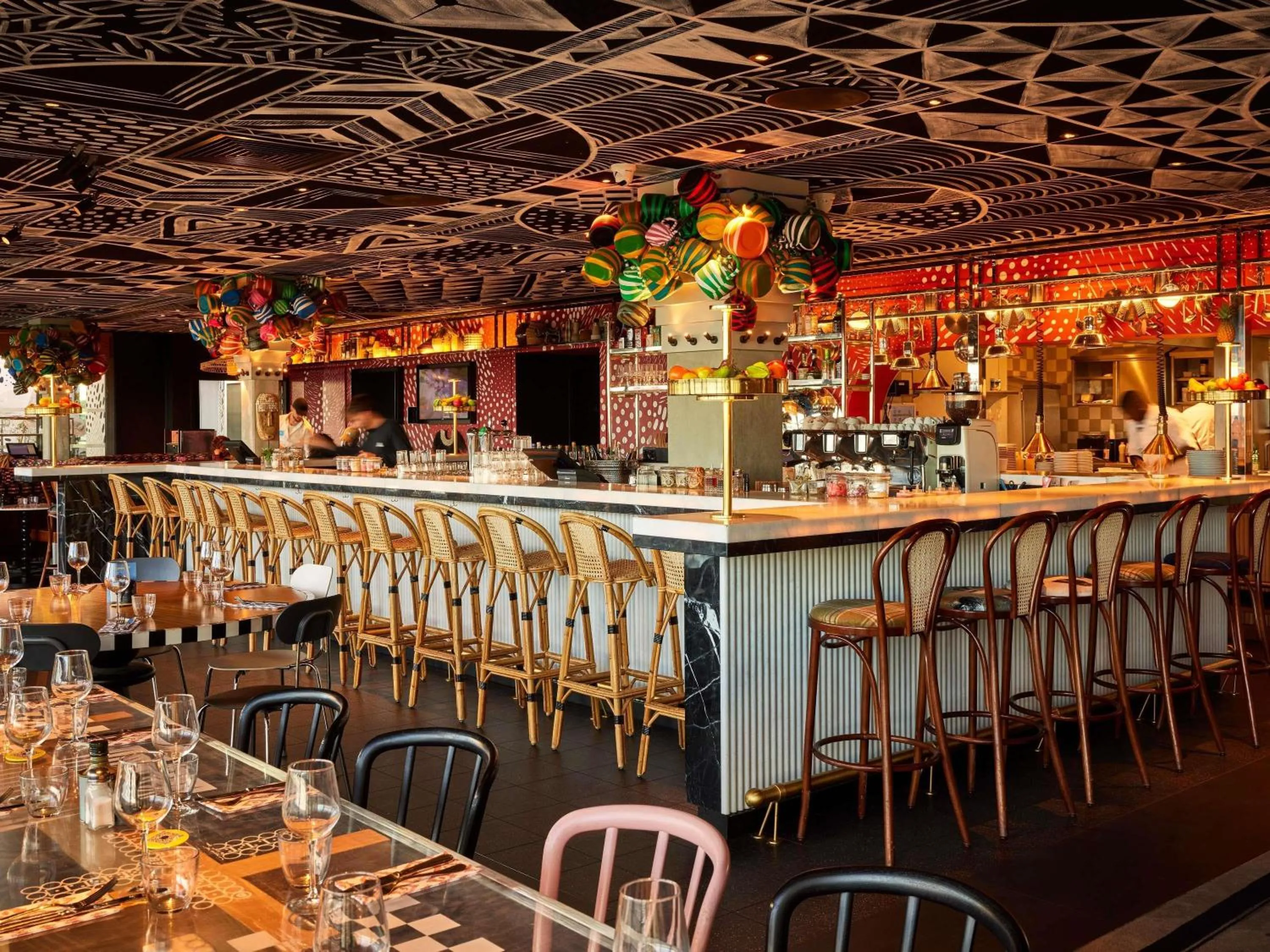 Lounge or bar in Mama Shelter Paris La Défense