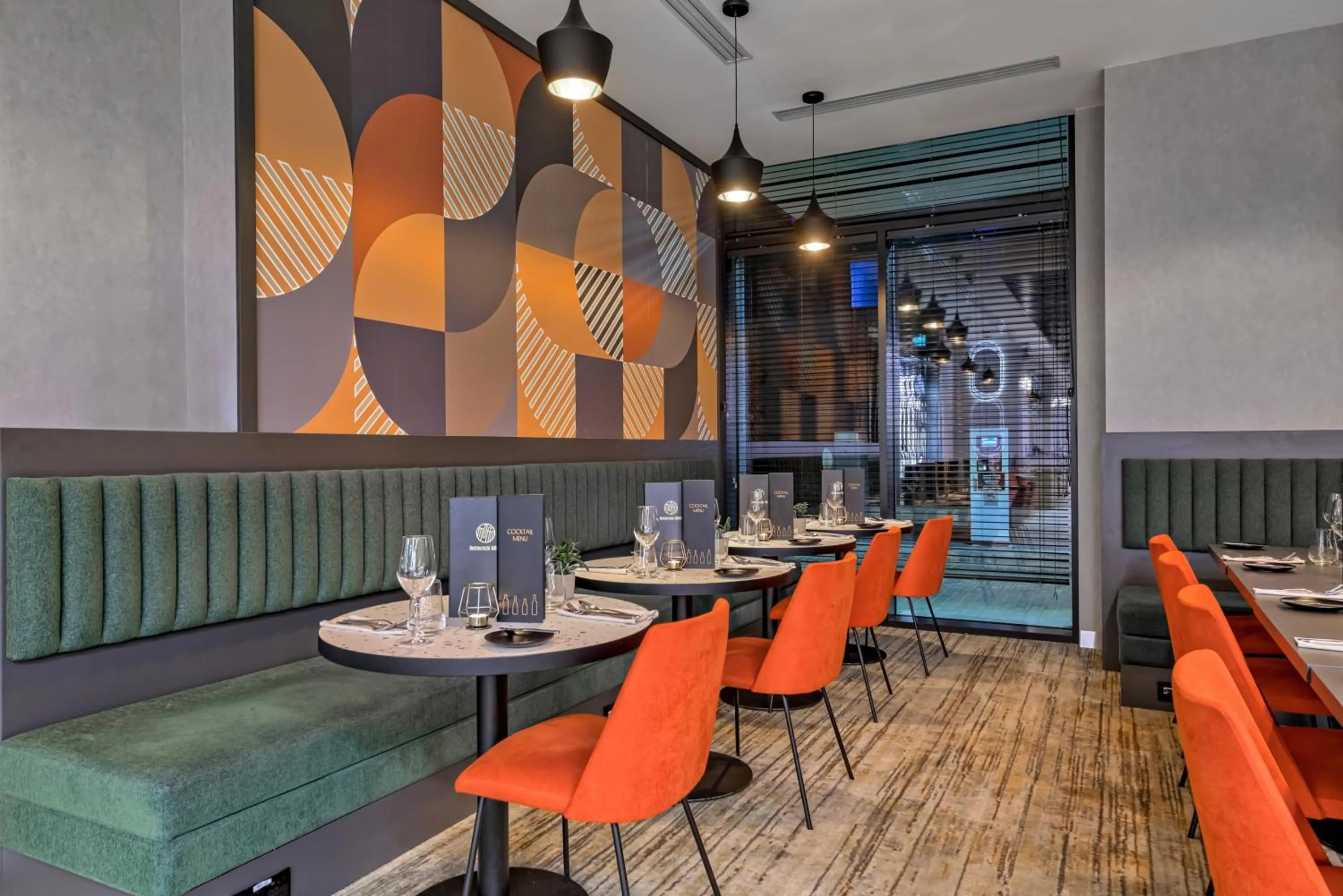 Restaurant/places to eat in Focus Hotel Premium Warszawa