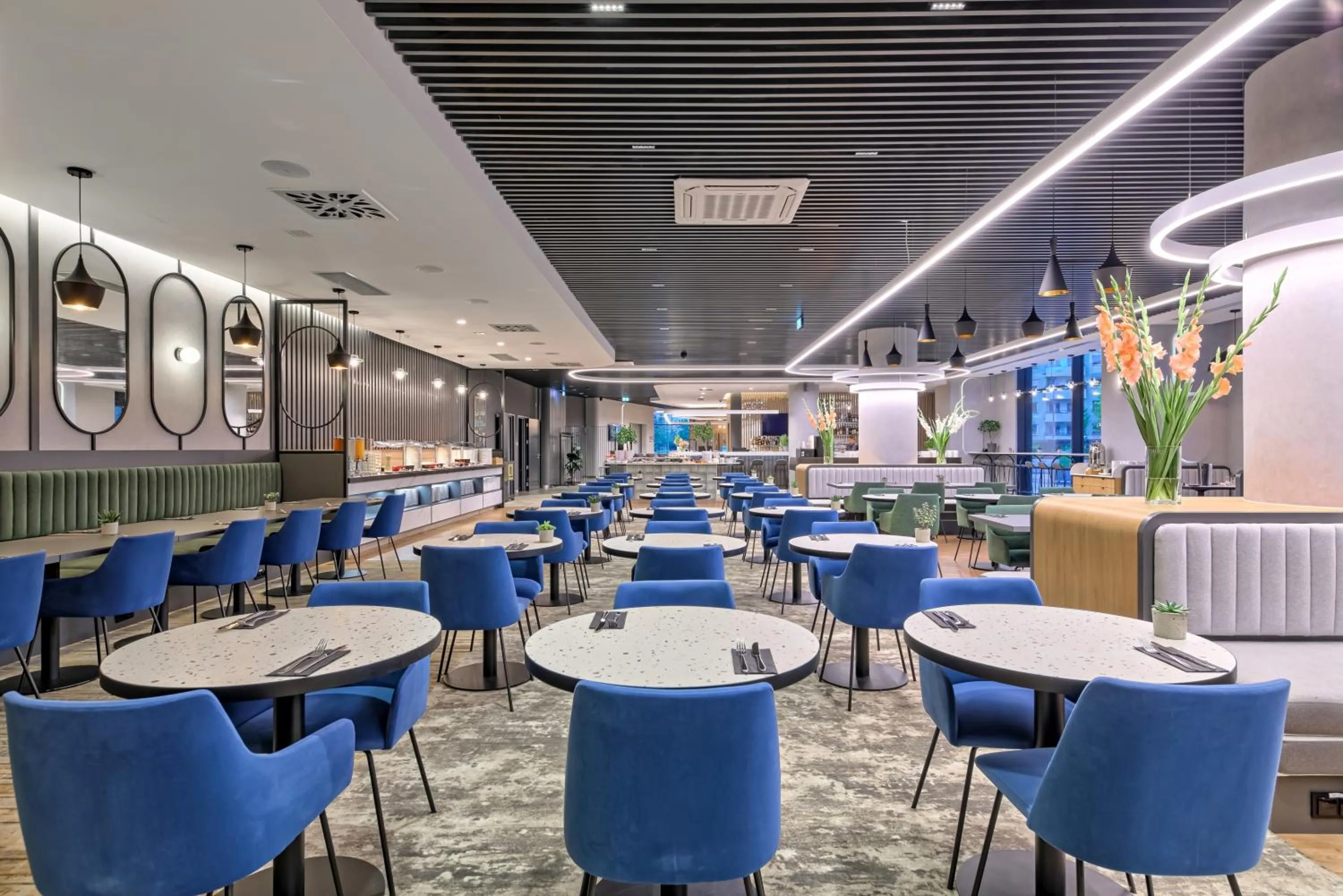 Restaurant/places to eat in Focus Hotel Premium Warszawa