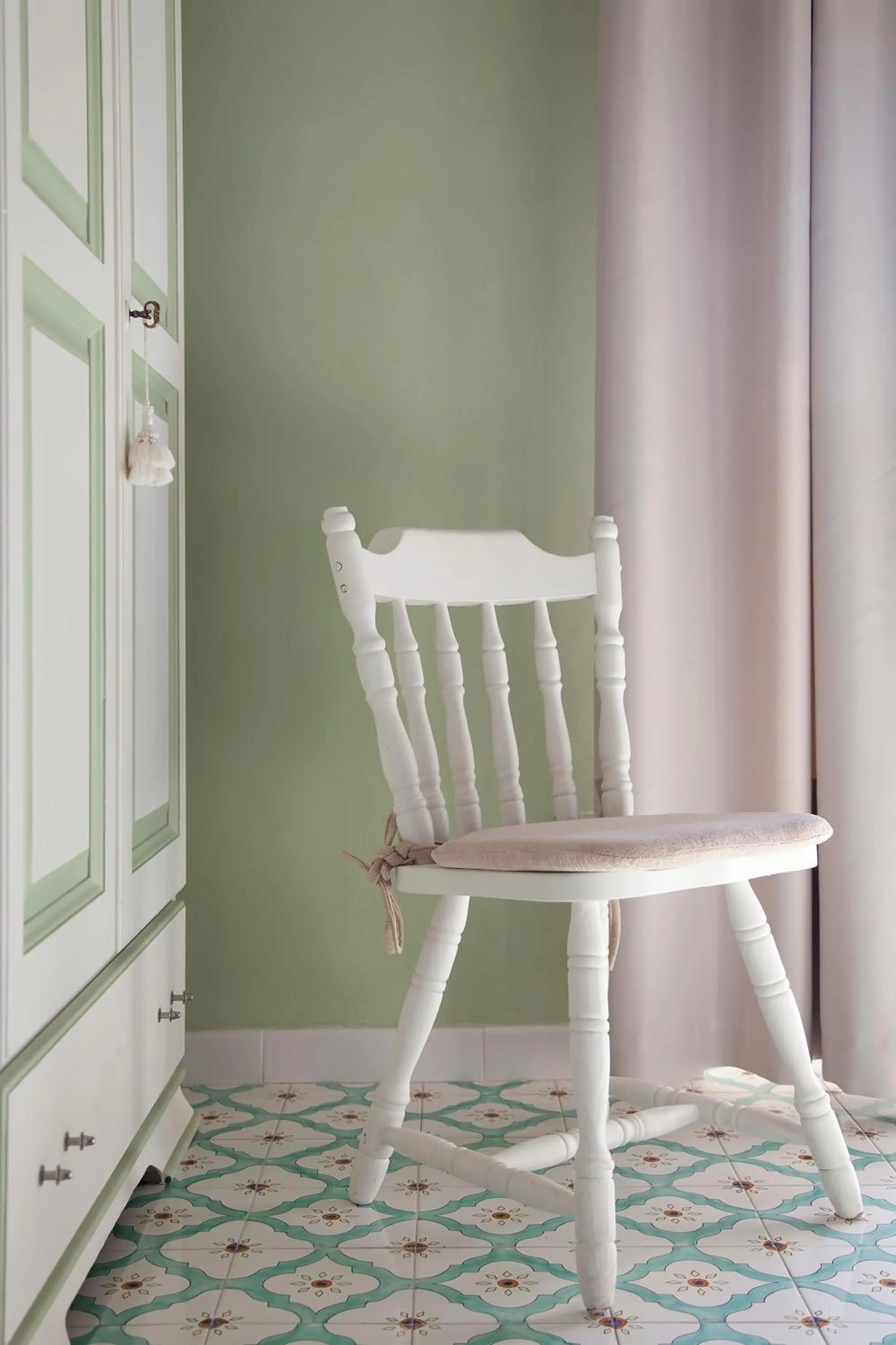 Decorative detail in Hotel Residence Mendolita