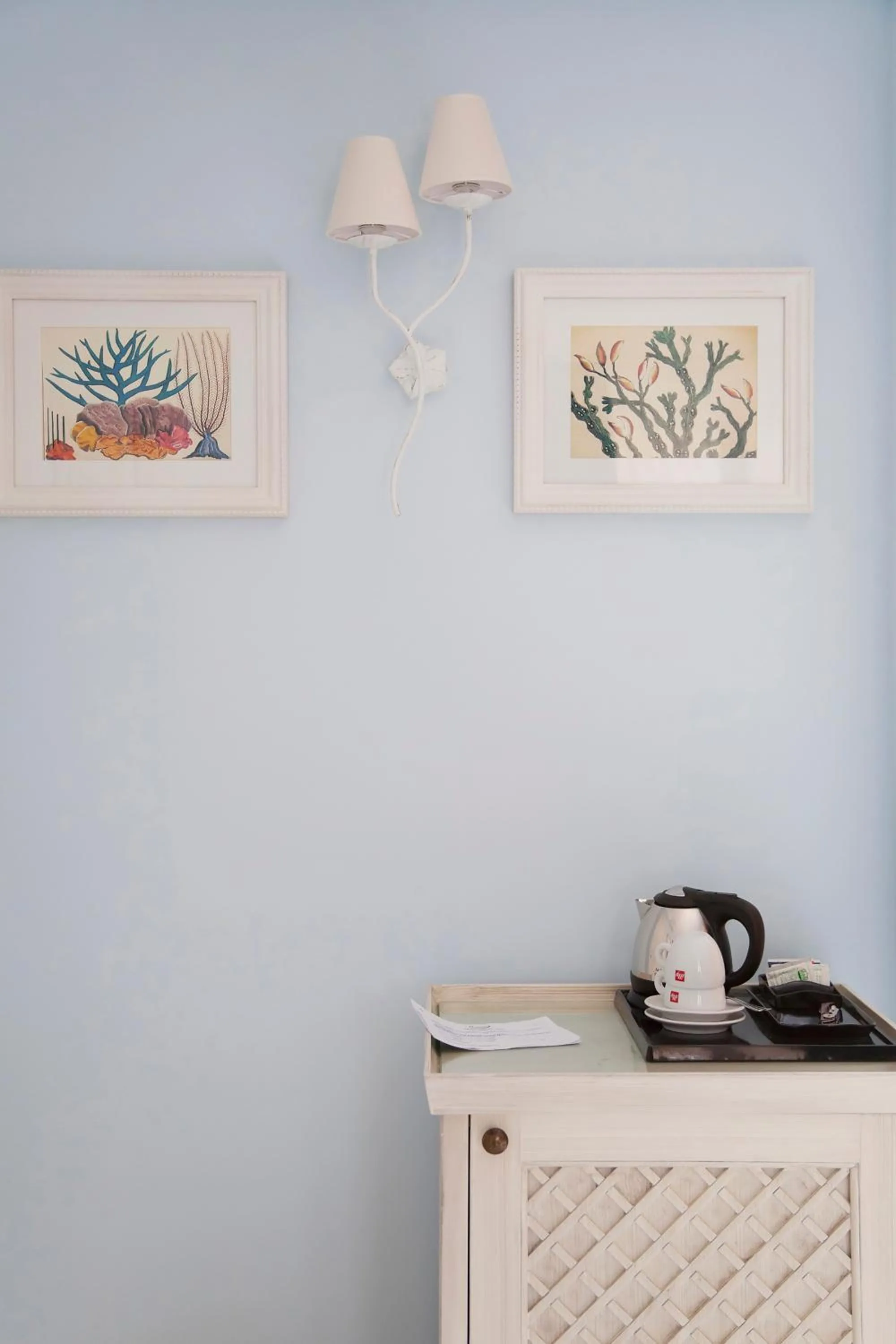 Decorative detail in Hotel Residence Mendolita