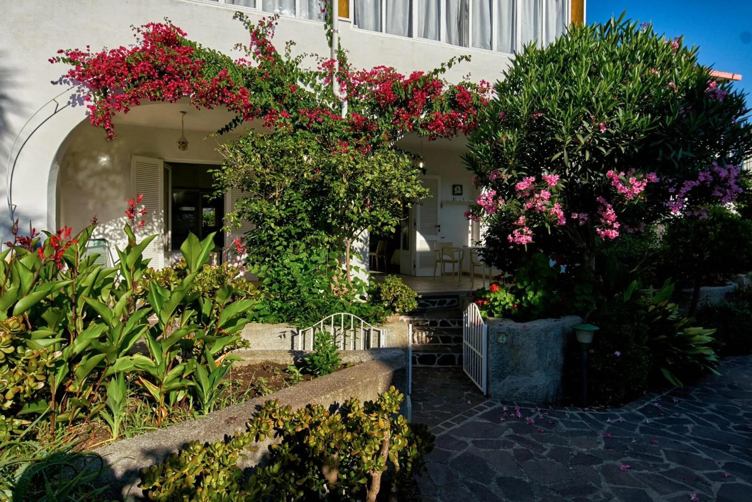 Garden in Hotel Residence Mendolita