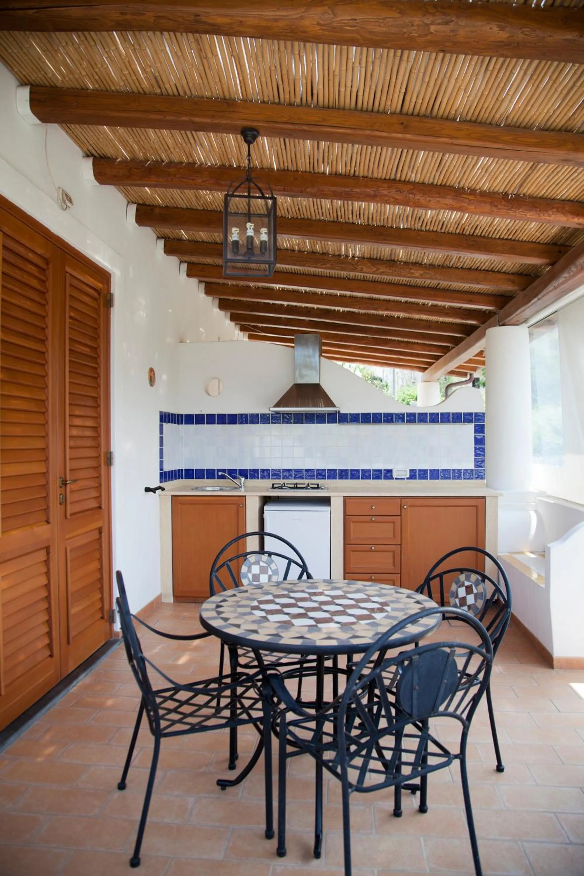 Balcony/Terrace in Hotel Residence Mendolita