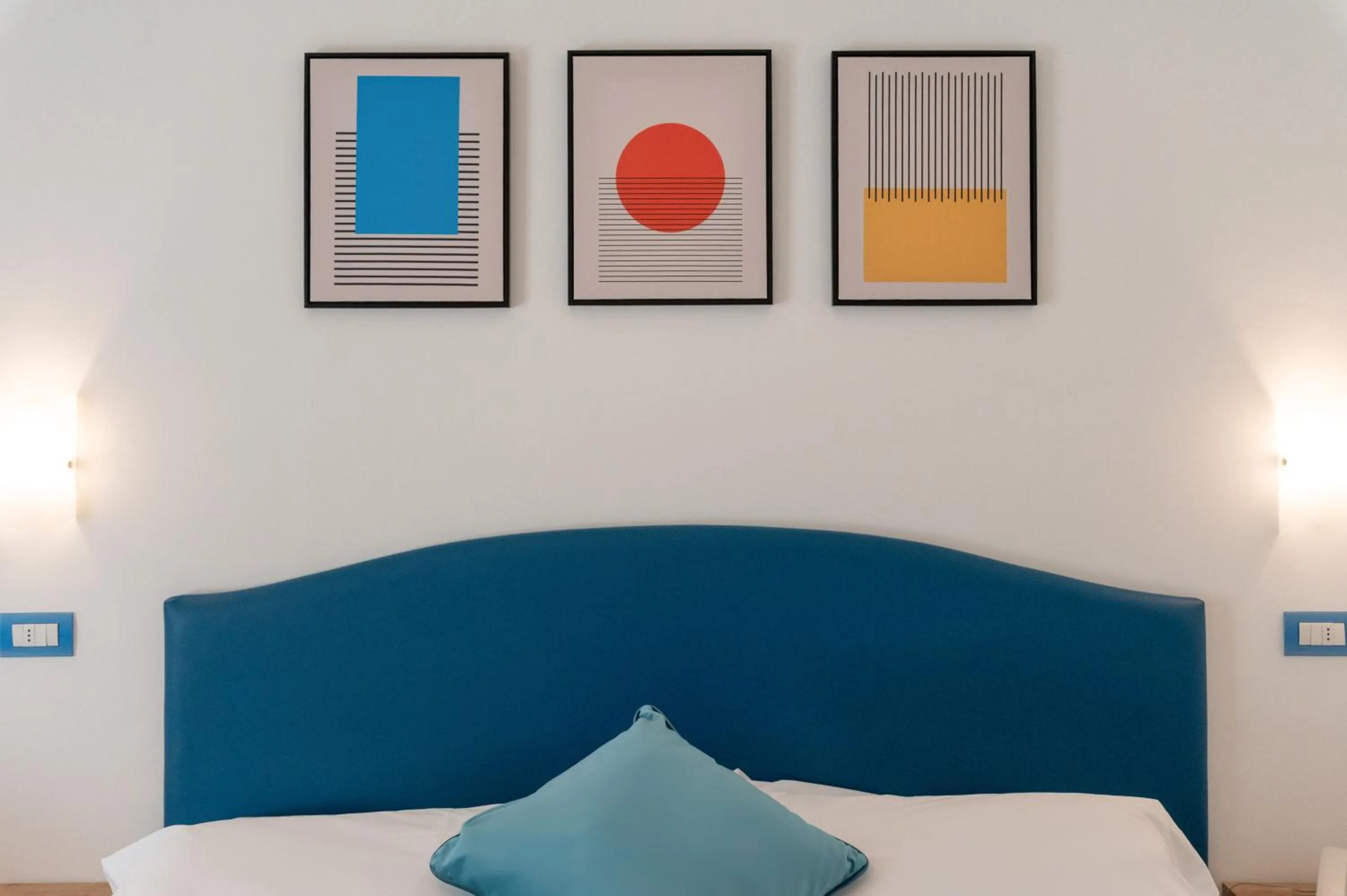 Bedroom, Bed in Hotel Britannia