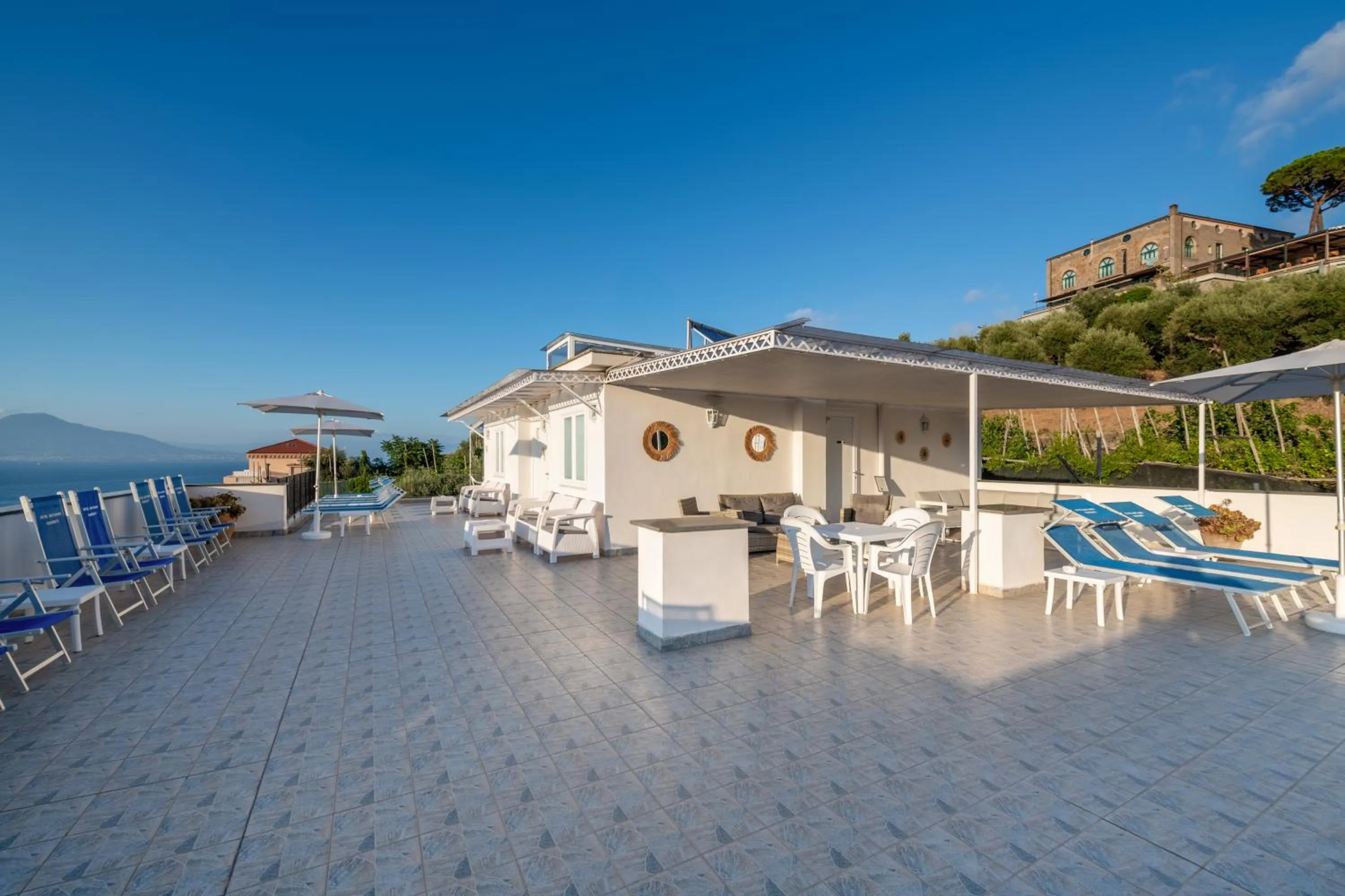 Solarium in Hotel Britannia