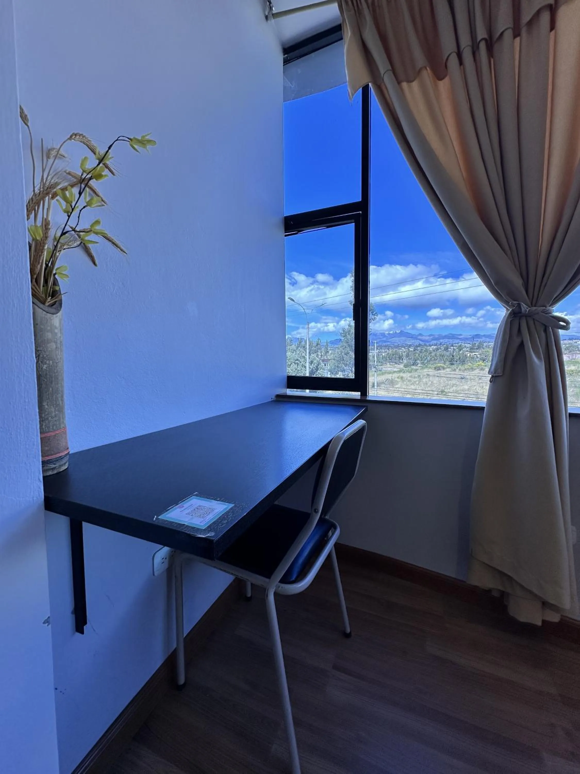 Seating area in Hotel Versailles