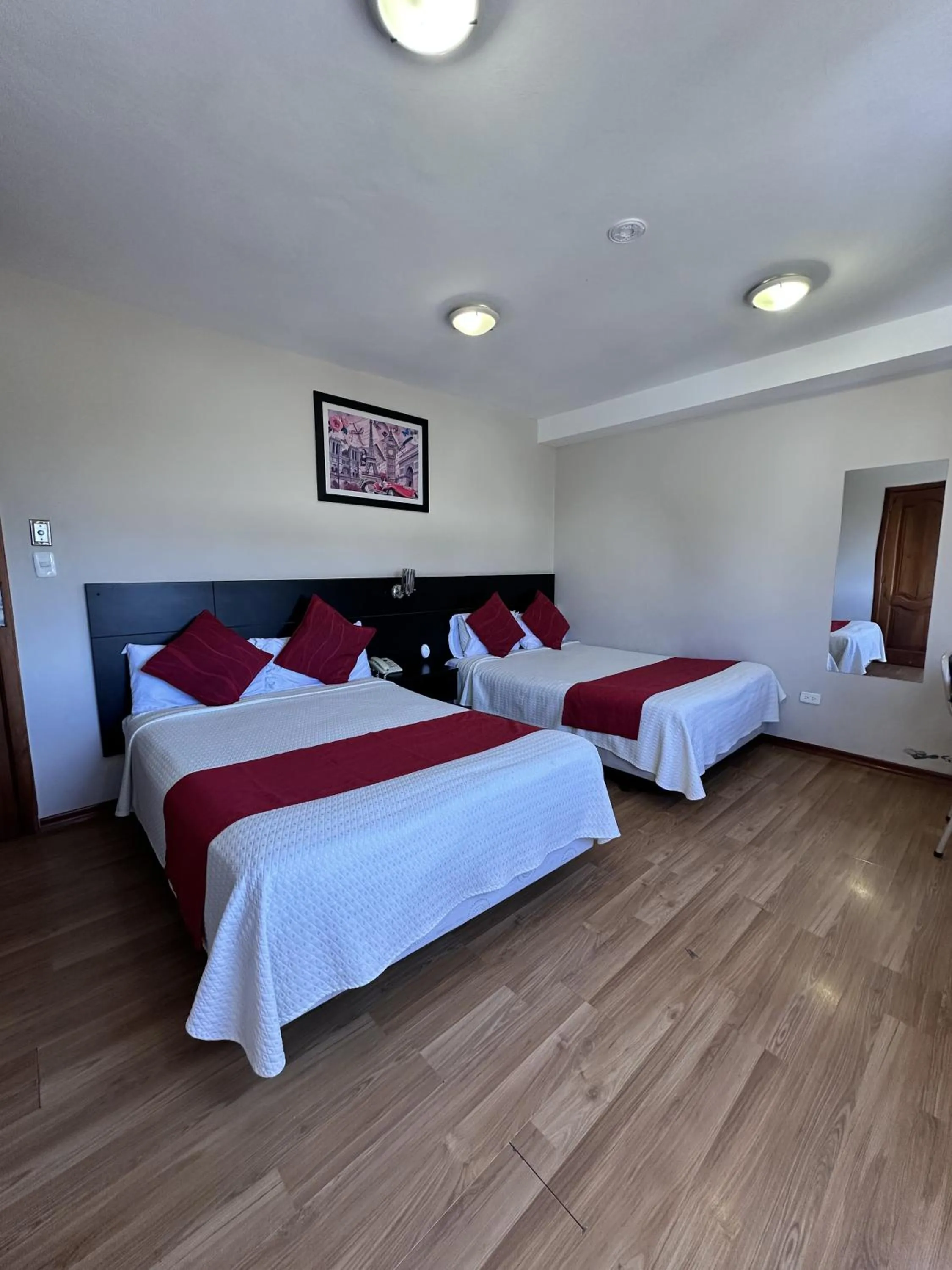 Bed in Hotel Versailles