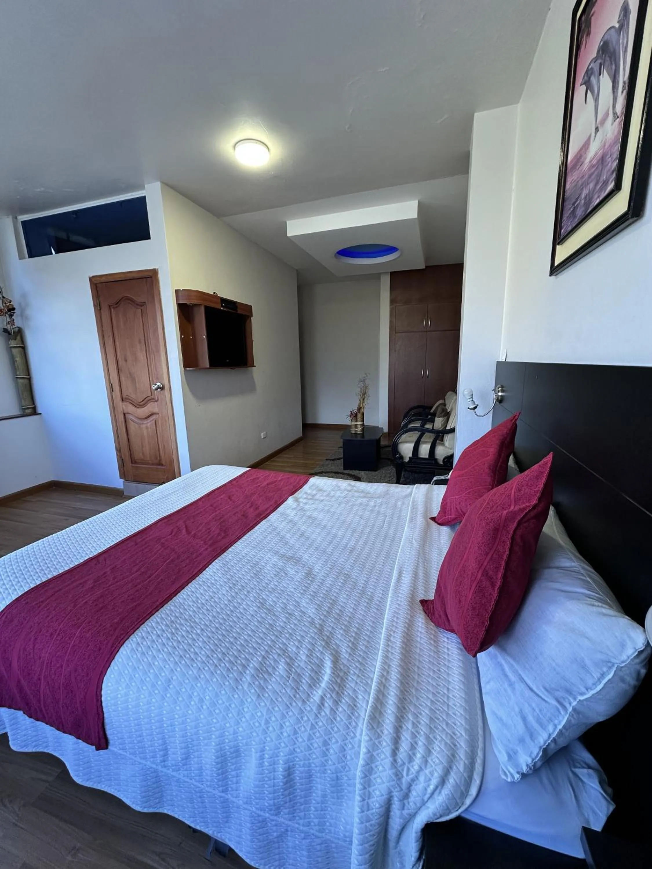 Bed in Hotel Versailles