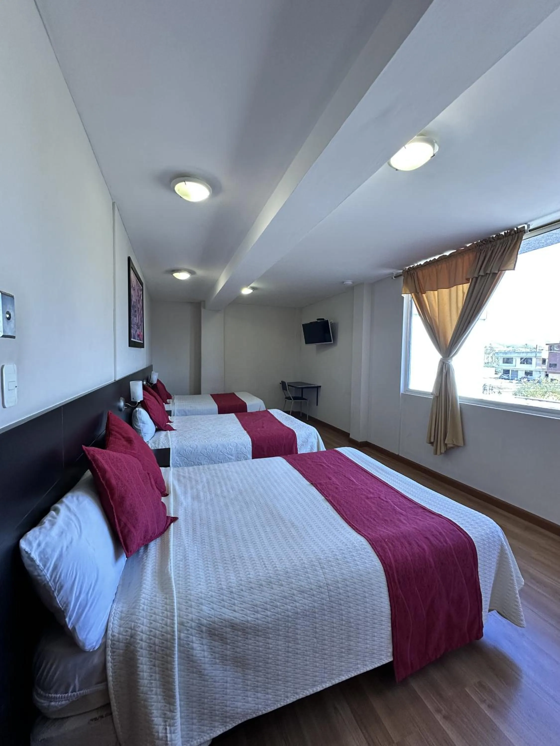 Bed in Hotel Versailles