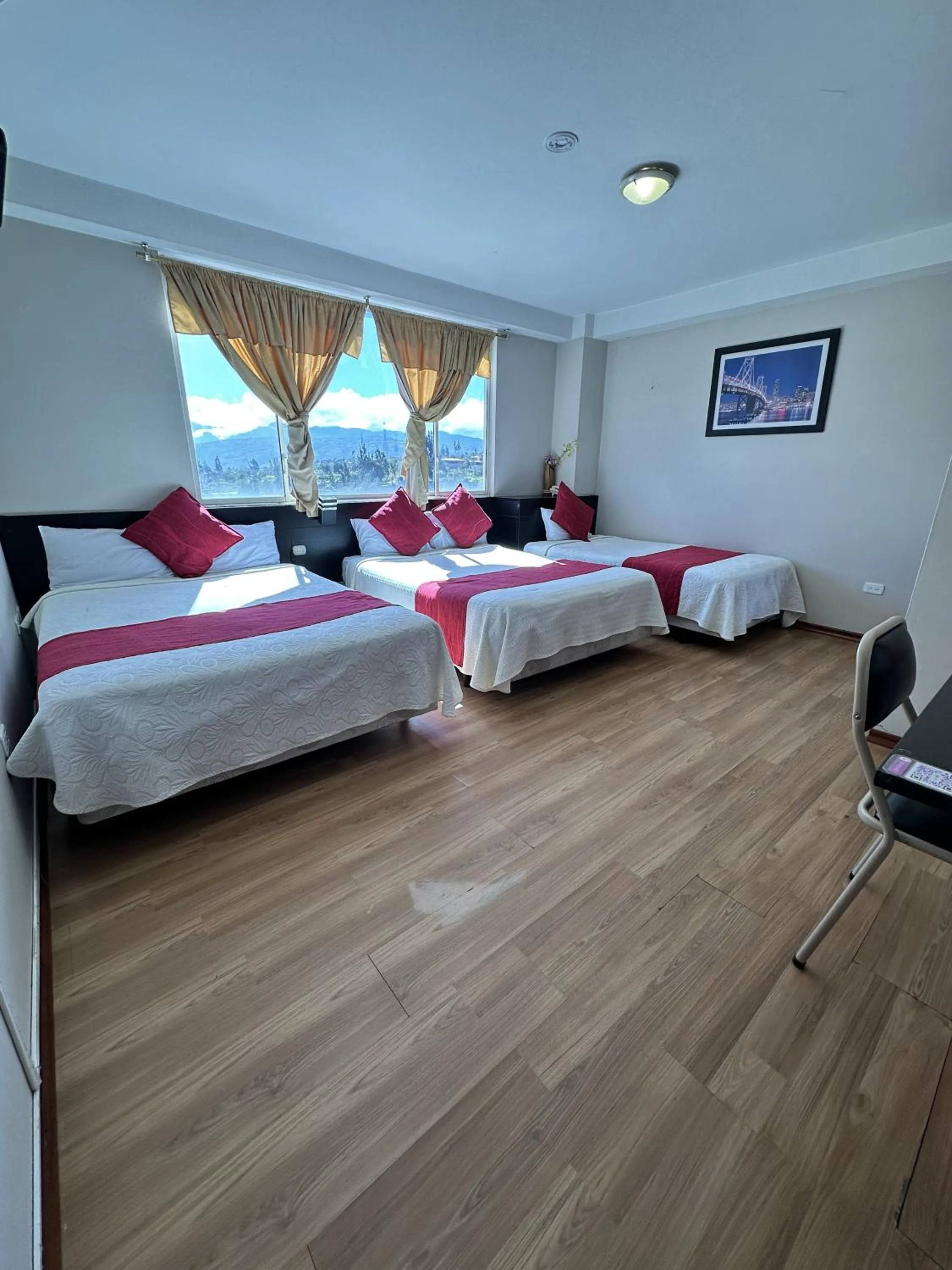 Bed in Hotel Versailles