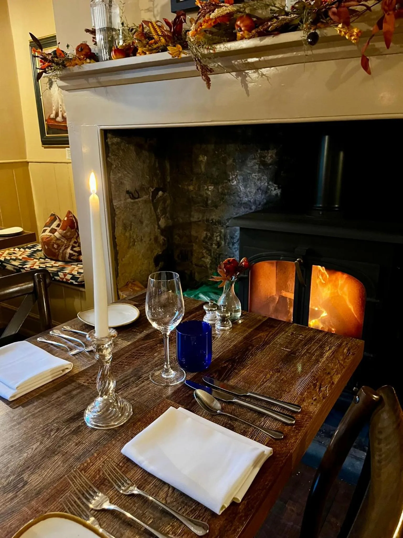 Dining area in The Seagrave Arms